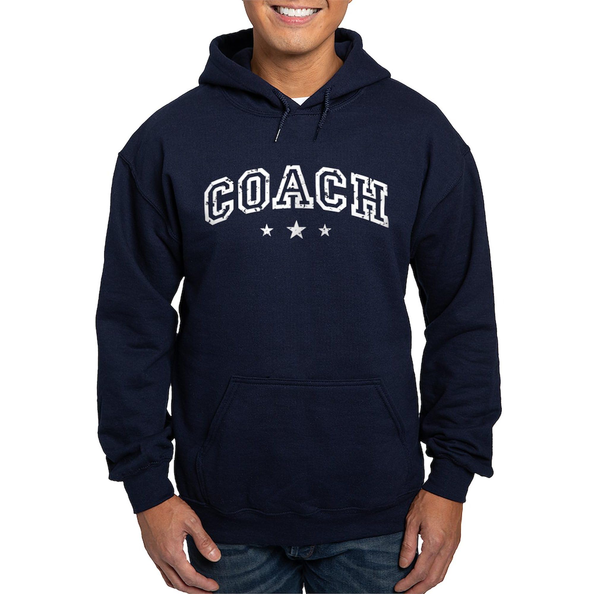 Coach Hoodie for Men - Dark Regular Fit Pullover Sweatshirt | Comfortable & Stylish Casual Wear for Everyday Outfits & Lounge