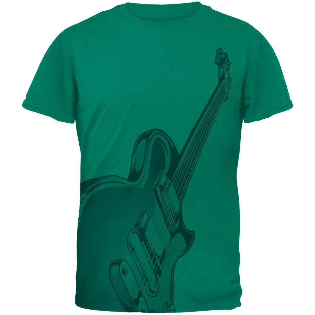 Old Glory Electric Air Guitar Funny Costume T-Shirt for Men - Vintage Rock Band Humor Graphic Tee - 2XL Jade Dome - Perfect for Concerts, Parties & Rock Music Fans