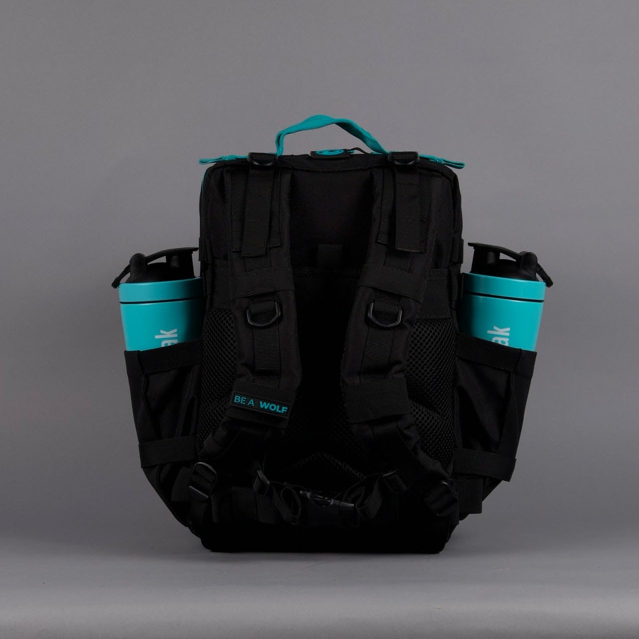 WOLFpak 35L Waterproof Hiking Backpack - Fierce Aqua Outdoor Gear for Camping, Travel & Work | Durable Daypack with Laptop Sleeve