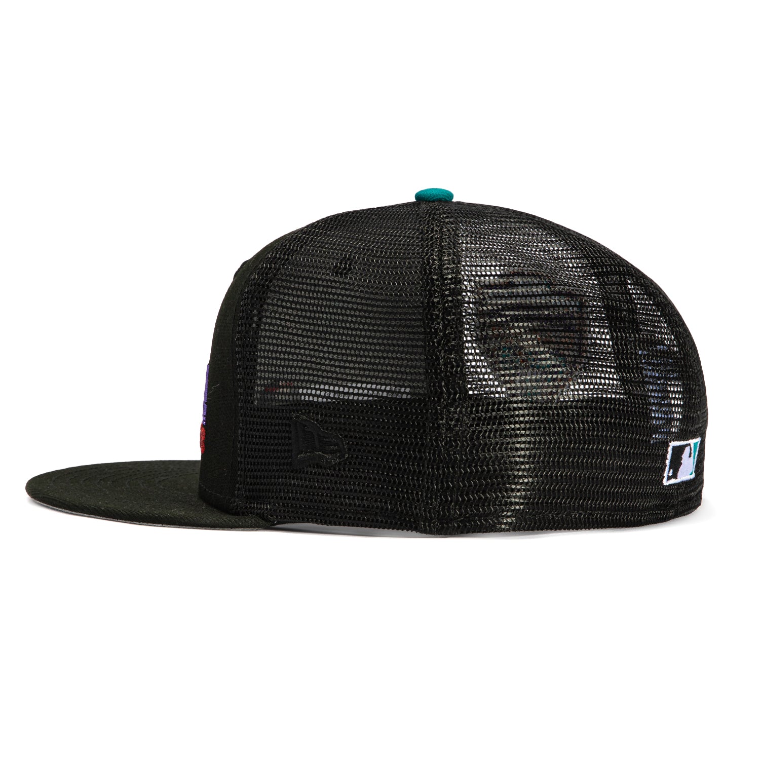 New Era 59Fifty Tampa Bay Rays Logo Patch Spring Training Trucker Hat - Black | Adjustable Snapback Baseball Cap for Men & Women | Perfect for Baseball Games, Outdoor Activities & Sports Fans