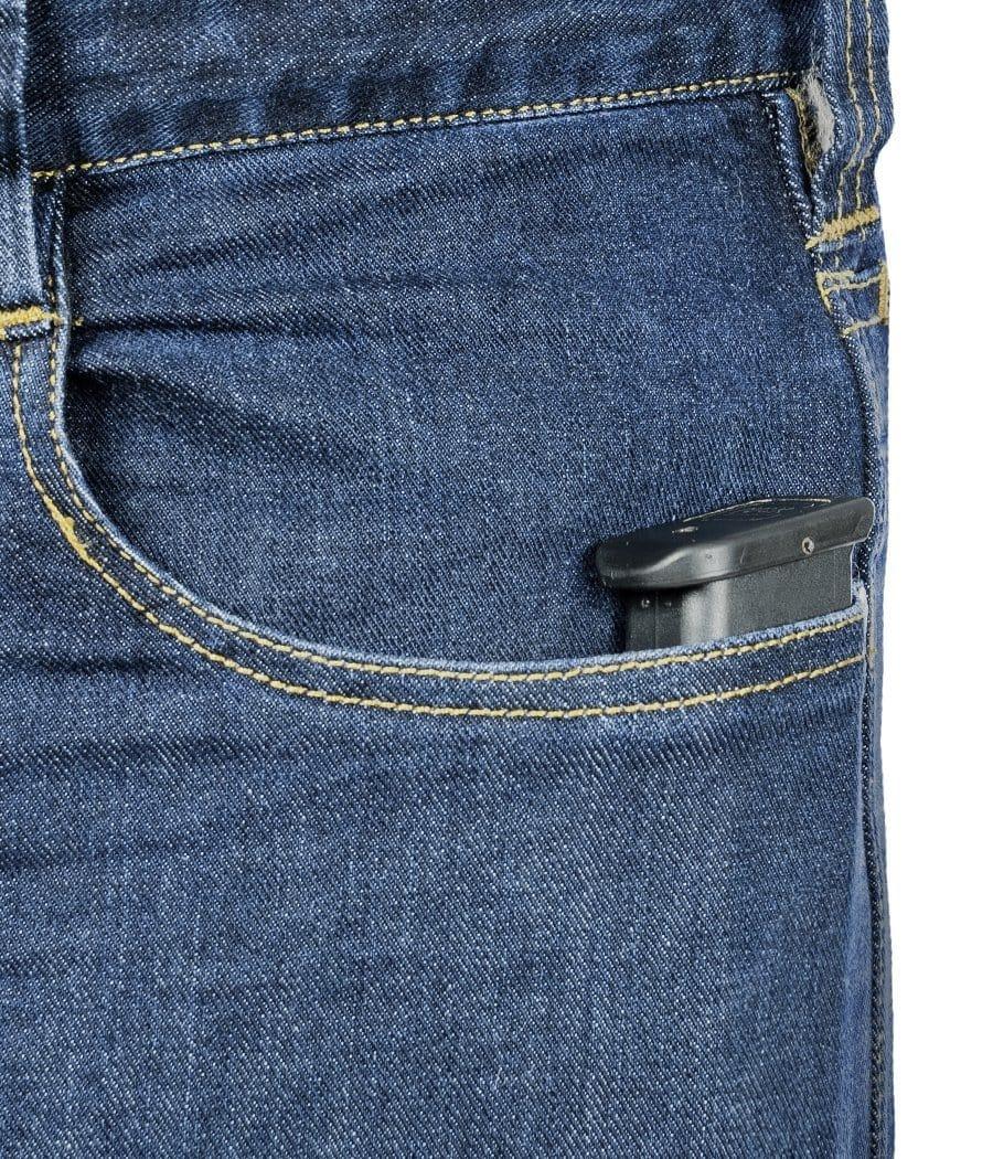 Asset Tactical Jeans for Men - Durable Military Work Pants with Stretch & Utility Pockets | Perfect for Outdoor, Hiking, Work & Tactical Operations