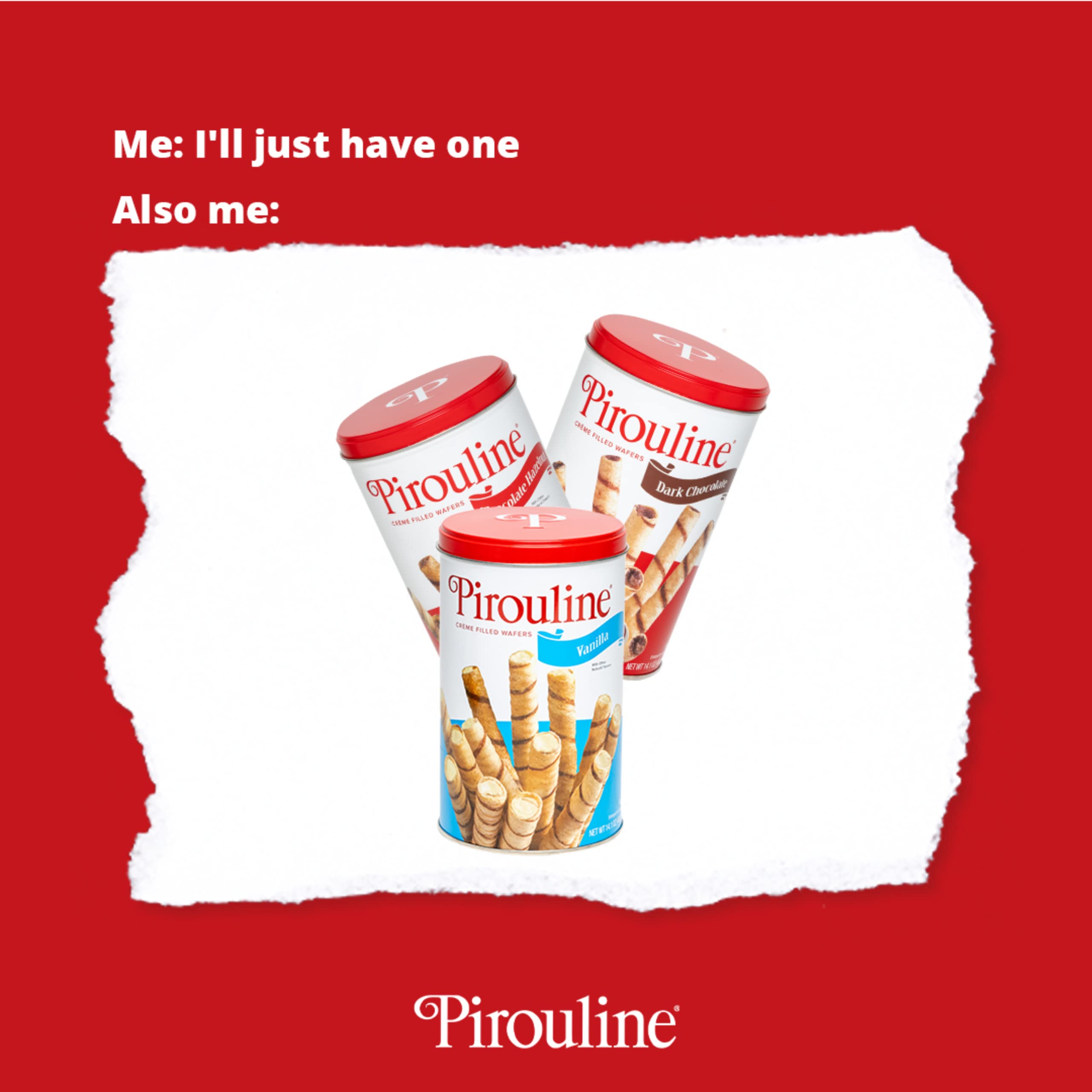 Pirouline Vanilla Rolled Wafer Cookies - Crème Filled Wafer Sticks for Coffee, Tea & Desserts - Perfect Snack for Parties, Gifts & Ice Cream Toppings - 14.1oz Tin (Pack of 2) | Great for Office Snacks, Afternoon Tea & Holiday Treats