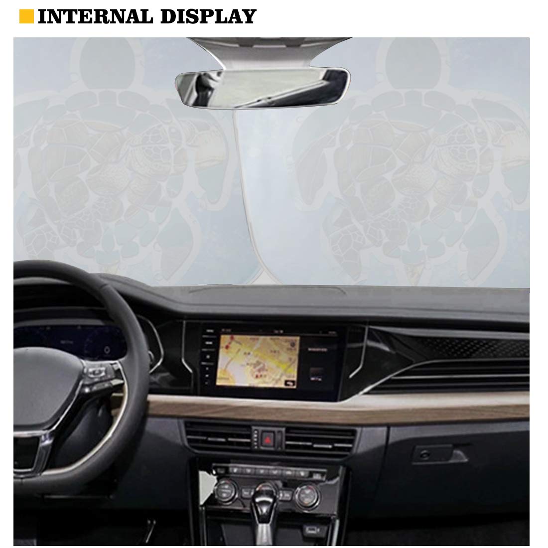 Mandala Purple Car Windshield Sun Shade - UV Protection Sun Visor for Auto Front Window - Perfect for Road Trips & Outdoor Travel - Easy Foldable Sunshield for Sedans, SUVs, Trucks