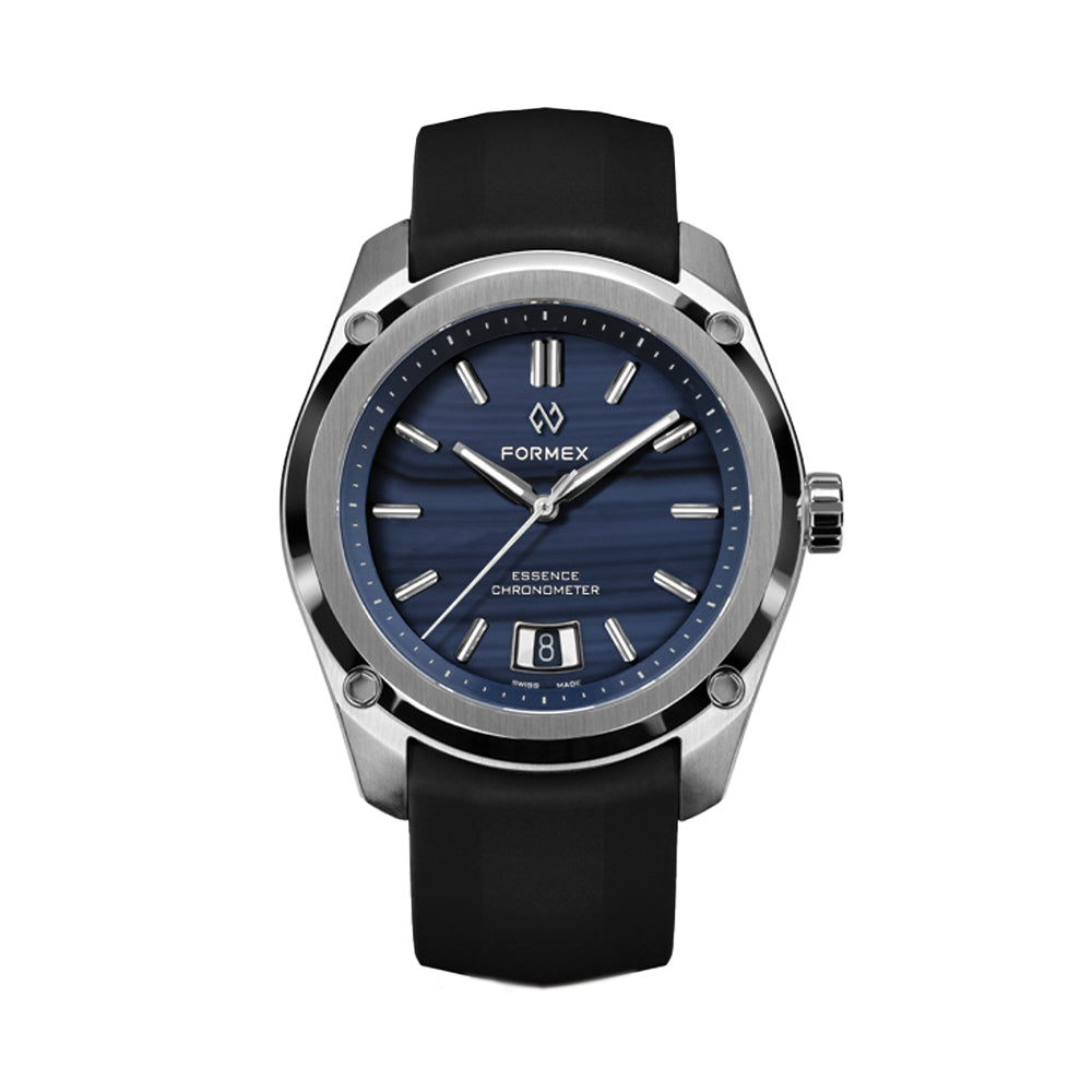 Premium Essence Chronometer 39mm Blue Agate Watch - Luxury Men's Automatic Timepiece for Business, Formal Events & Everyday Wear