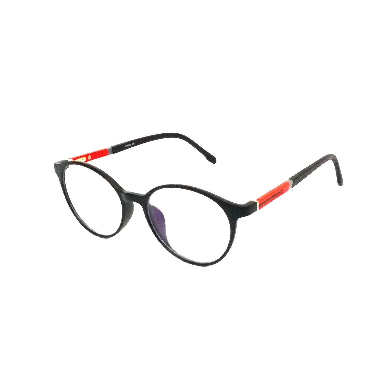 Blue Light Blocking Glasses for Men & Women – Stylish Round Frame Computer Glasses with Anti-UV Protection | Lightweight Eyewear for Office Work, Gaming & Digital Screen Use (Model 66002)