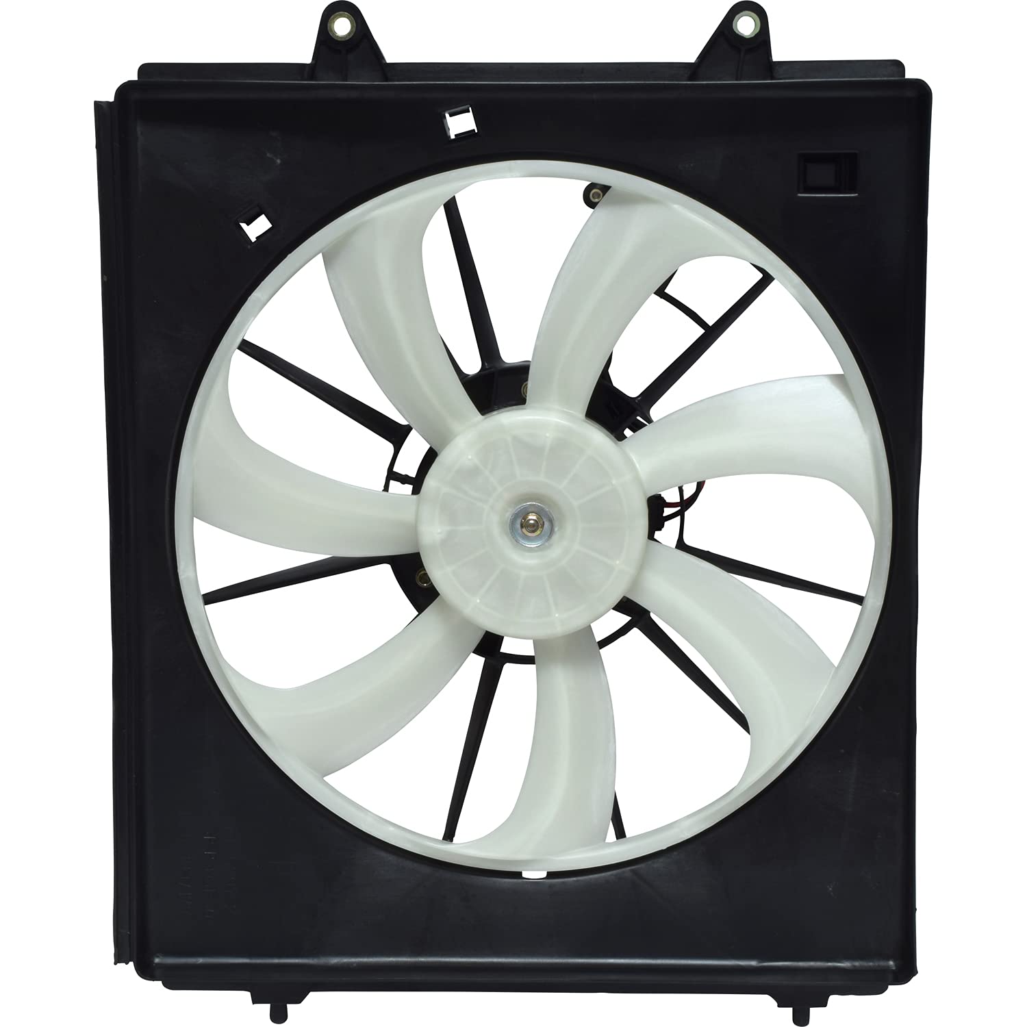 New A/C Condenser Fan Assembly for Honda Odyssey 2005-2020 - Replacement Cooling Fan Motor with Blade - Perfect for Summer Road Trips & Hot Weather Driving