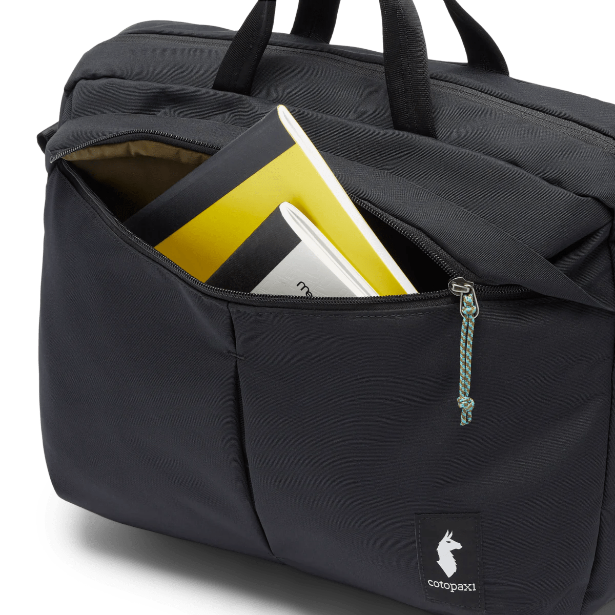 Cotopaxi Mente 15L Messenger Bag - Lightweight & Durable Everyday Carry Backpack for Work, Travel & Commuting - Black
