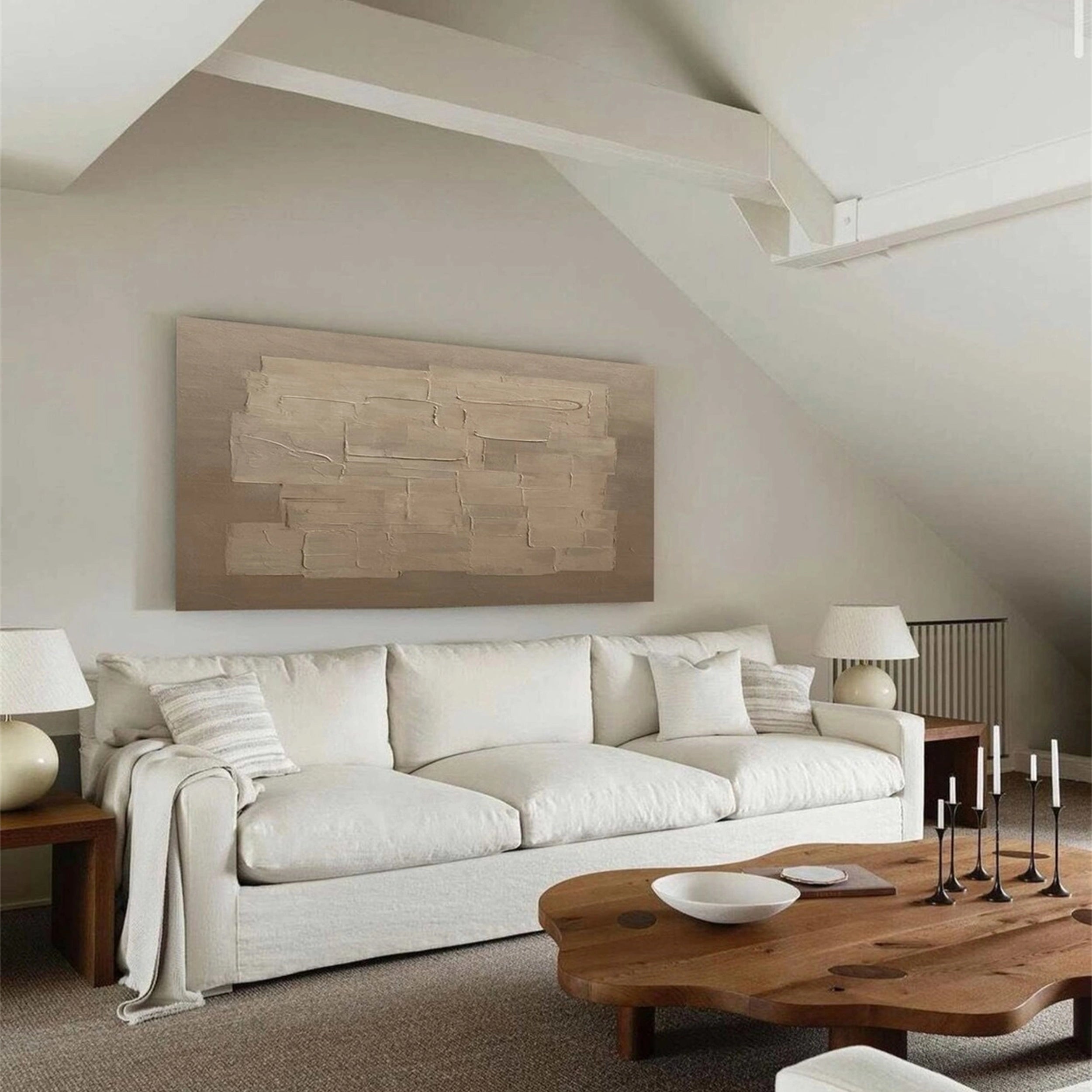 Abstract Tranquility Wall Art Print #WS112 - Modern Home Decor for Living Room, Bedroom & Office