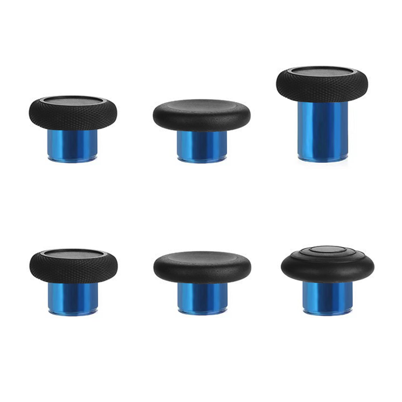 Elite Series 2 Controller Thumbsticks - Metal Buttons for Gaming (Blue) - Perfect for Competitive Play