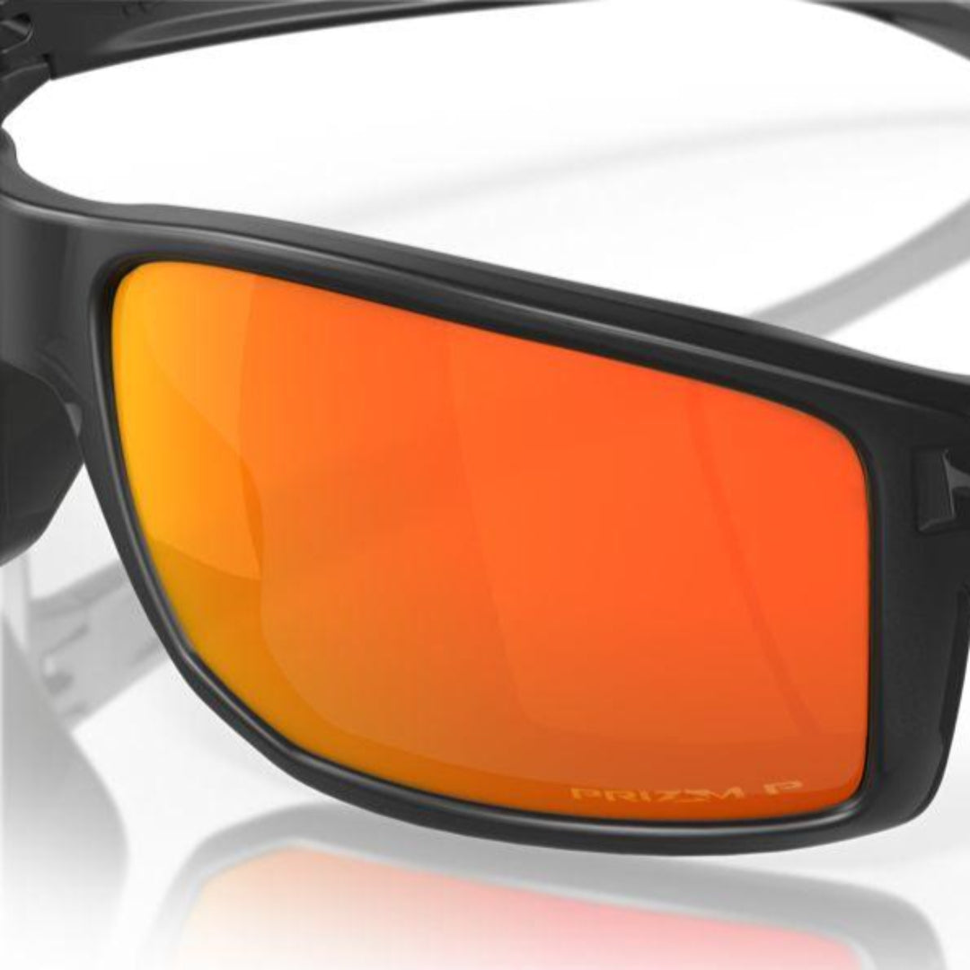 Oakley Gibston Black Ink/Prizm Ruby Polarized Sunglasses 0OO9449 944905 - Stylish UV Protection for Outdoor Sports & Driving