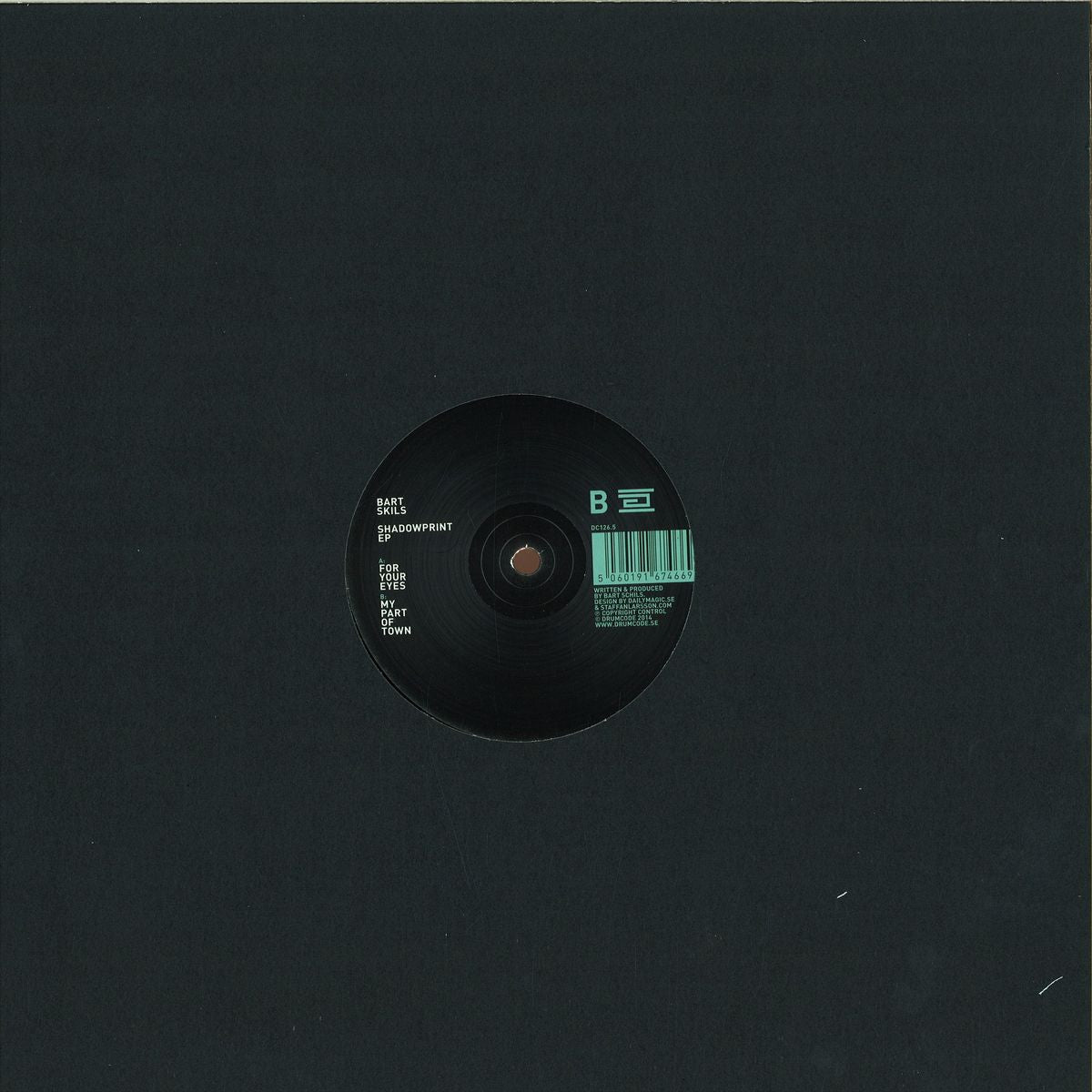 Bart Skils – Shadowprint EP Drumcode DC126.5 | Techno & Electronic Dance Music Vinyl Record | Perfect for DJ Sets & Music Collectors