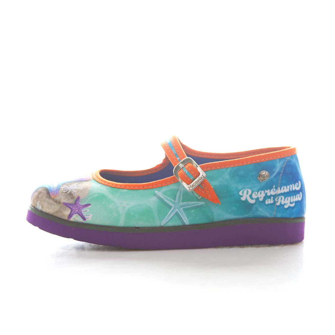 Macondas® Women's Mary Jane Shoes - Elegant Starfish Design for Comfort & Style | Perfect for Casual Wear, Office & Special Occasions