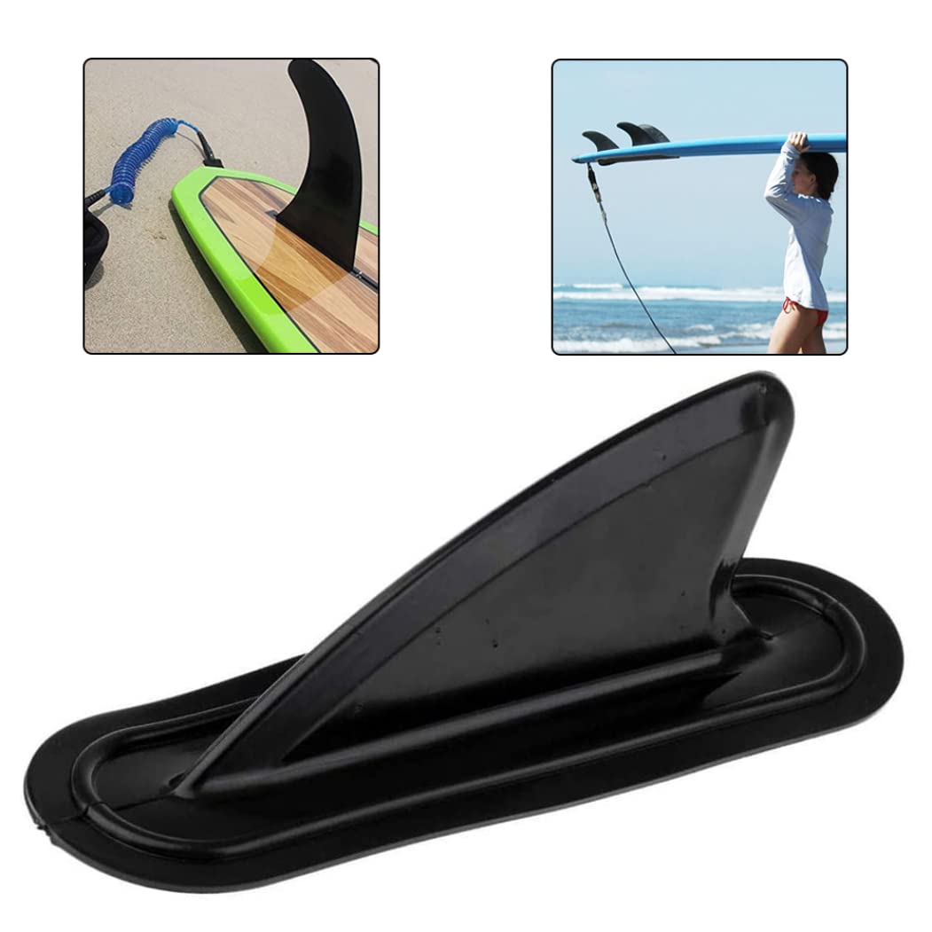 **Kayak Skeg Tracking Fin - Small Surfboard & Inflatable Boat Shark Fin Replacement (2pcs) - Perfect for Paddleboard, SUP & Kayak Stability**    *(Use Case: Enhances tracking & stability for paddleboards, kayaks, and inflatable boats in lakes, rivers, and ocean waters.)*