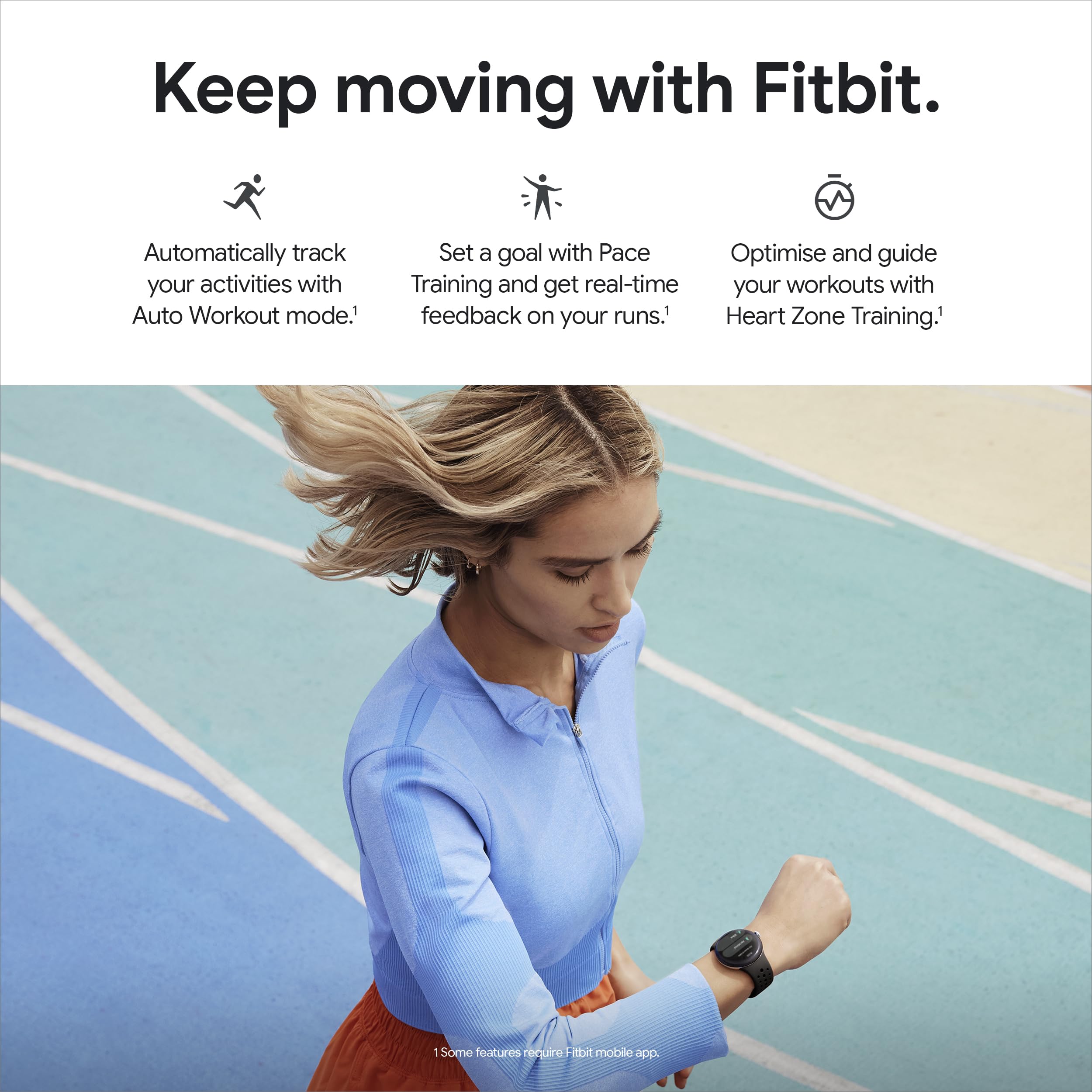 Google Pixel Watch 2 Smartwatch with Fitbit Heart Rate Tracking, Stress Management & Safety Features - Android Wear OS Watch with Matte Black Aluminum Case & Obsidian Active Band - Wi-Fi Connectivity for Fitness, Workouts & Daily Activity Tracking