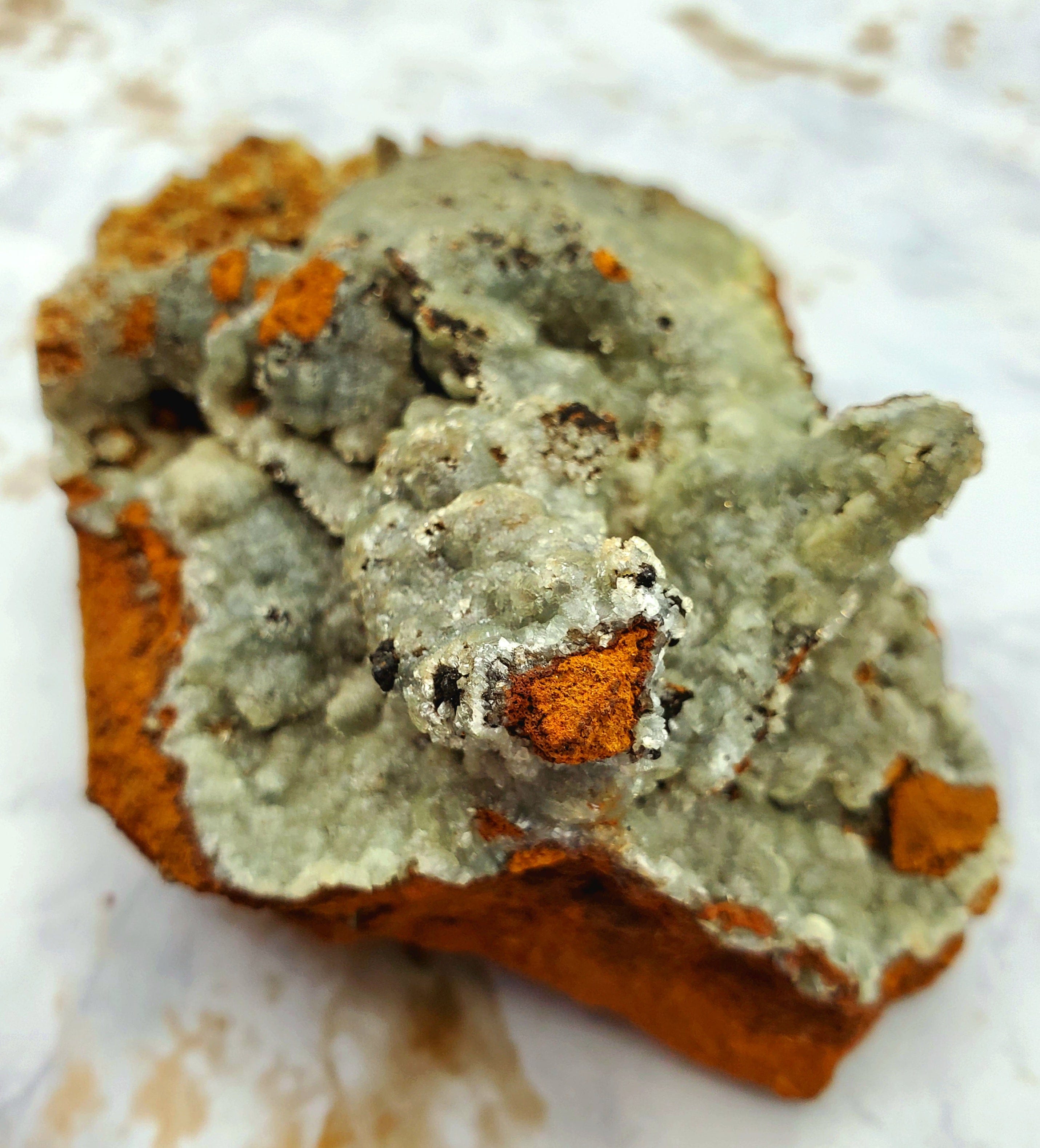 Natural Adamite Mineral Specimen - Rare Collectible Crystal for Healing, Meditation & Display | Perfect for Gemstone Enthusiasts & Home Decor