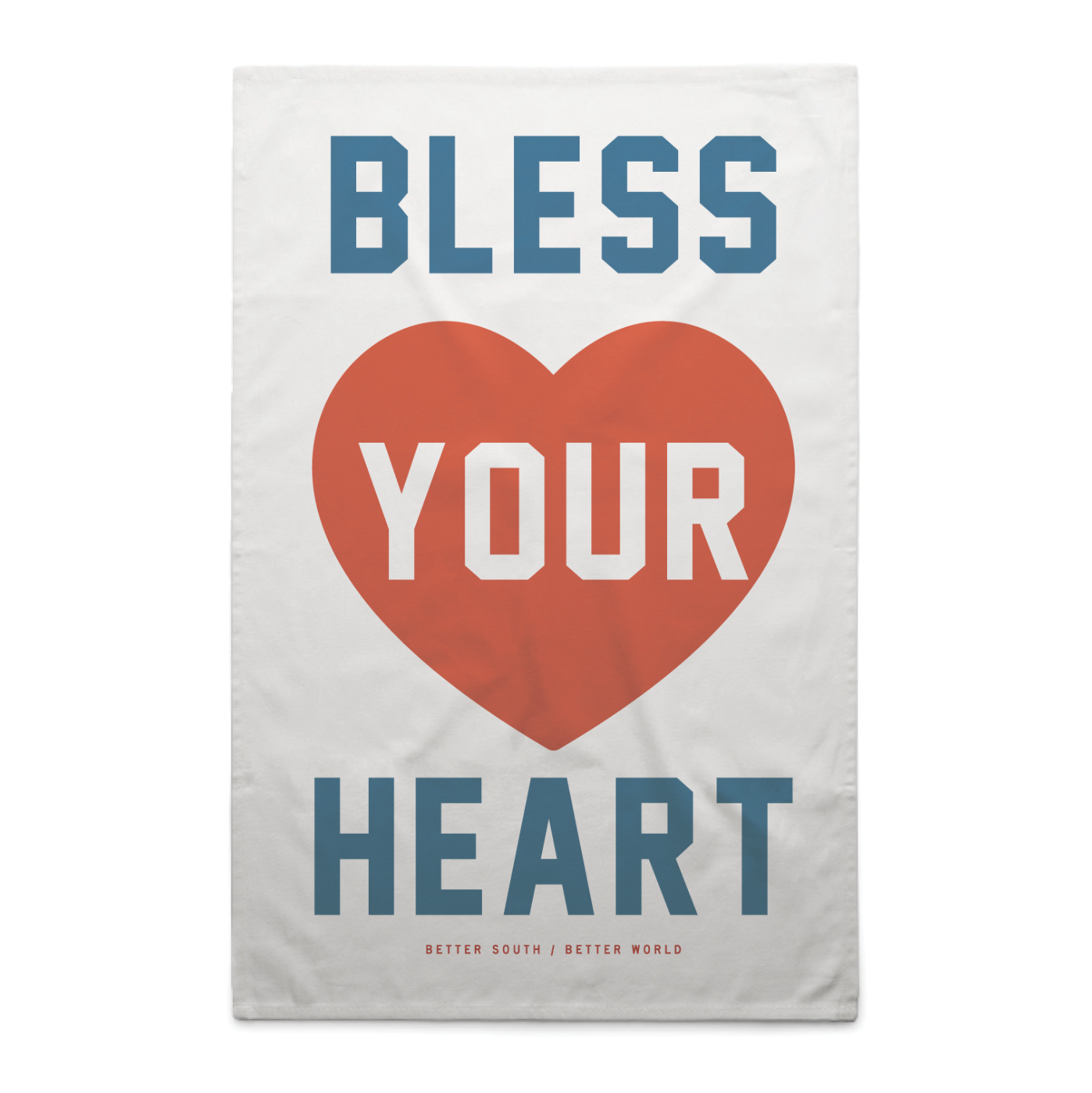 Bless Your Heart Towel - Soft & Absorbent Cotton Kitchen Towel for Cooking, Baking & Home Decor - Perfect for Gifts & Everyday Use