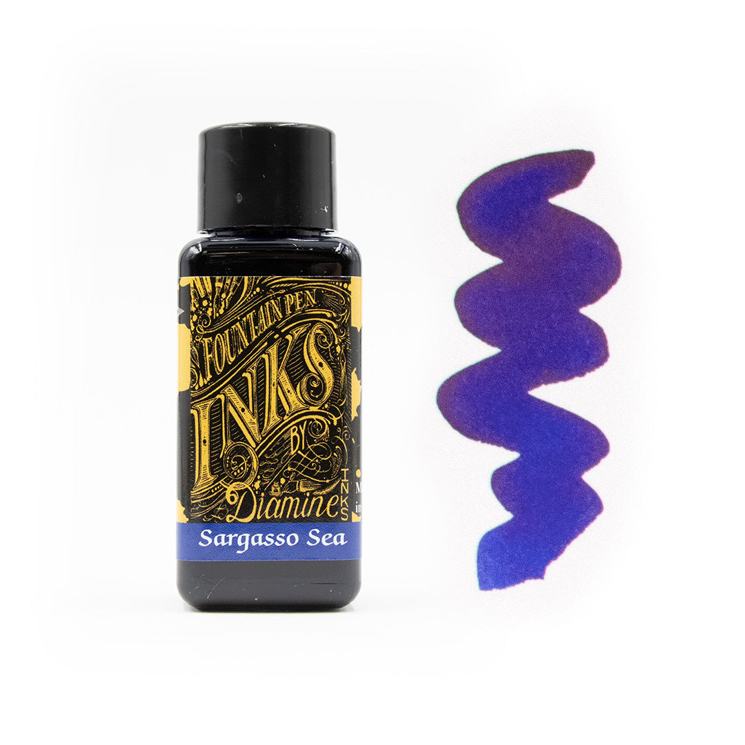 Premium Diamine Fountain Pen Ink 30ml Bottle - Vibrant Colors for Calligraphy, Journaling & Artistic Writing - Perfect for Fountain Pens, Dip Pens & Ink Drawing