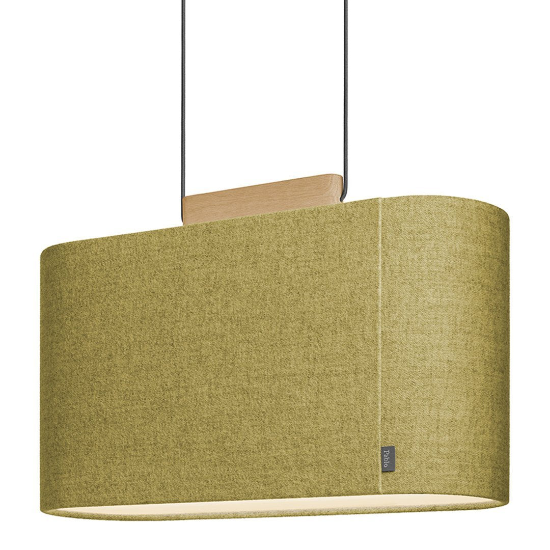 Brad Ascalon Belmont Pendant Pablo - Modern Minimalist Glass Pendant Light for Dining Room, Kitchen Island & Bedroom Lighting