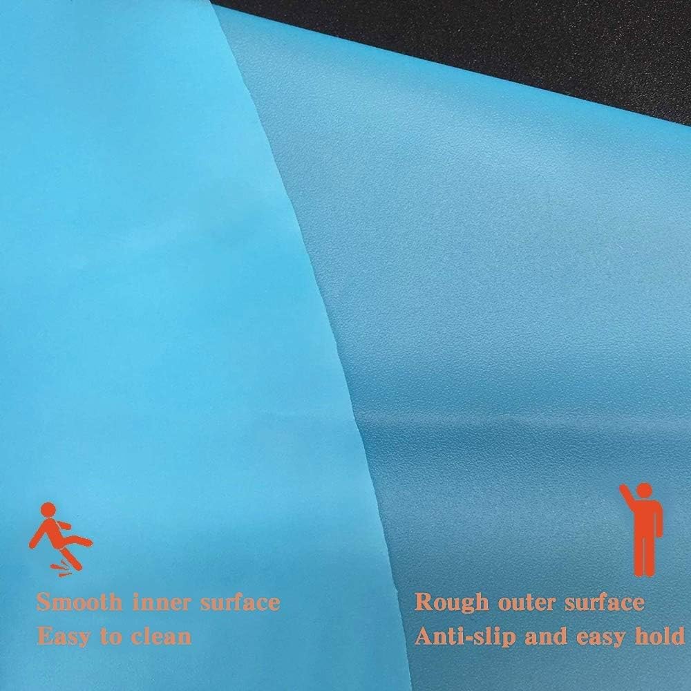 Reusable Silicone Piping Bags Set - 3 Sizes (12