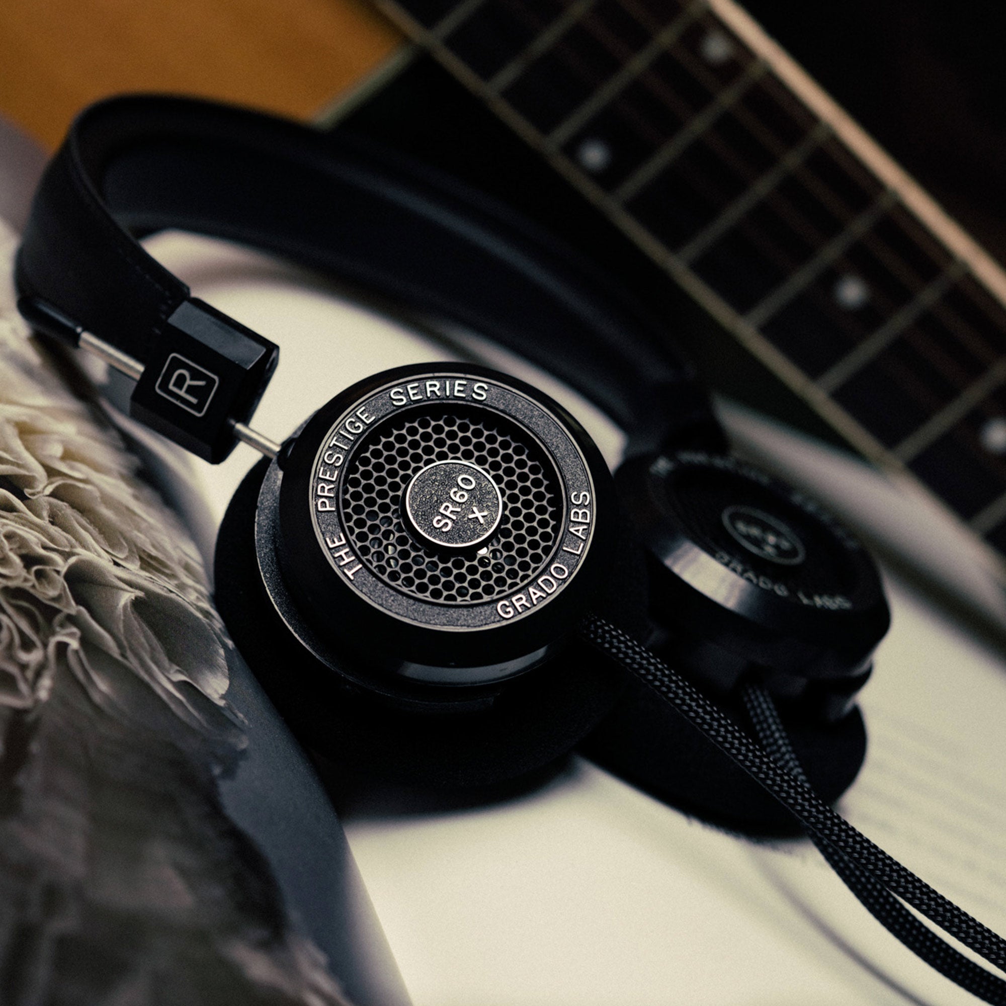 Grado SR60x Prestige Series Open-Back Headphones - High-Fidelity Audio for Music Lovers, Audiophiles & Home Listening