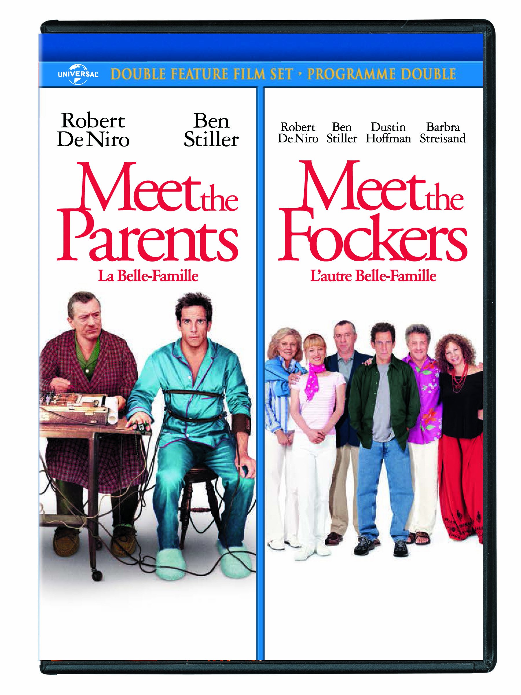 Meet the Parents & Meet the Fockers Double Feature DVD - Hilarious Comedy Movies for Family Movie Night