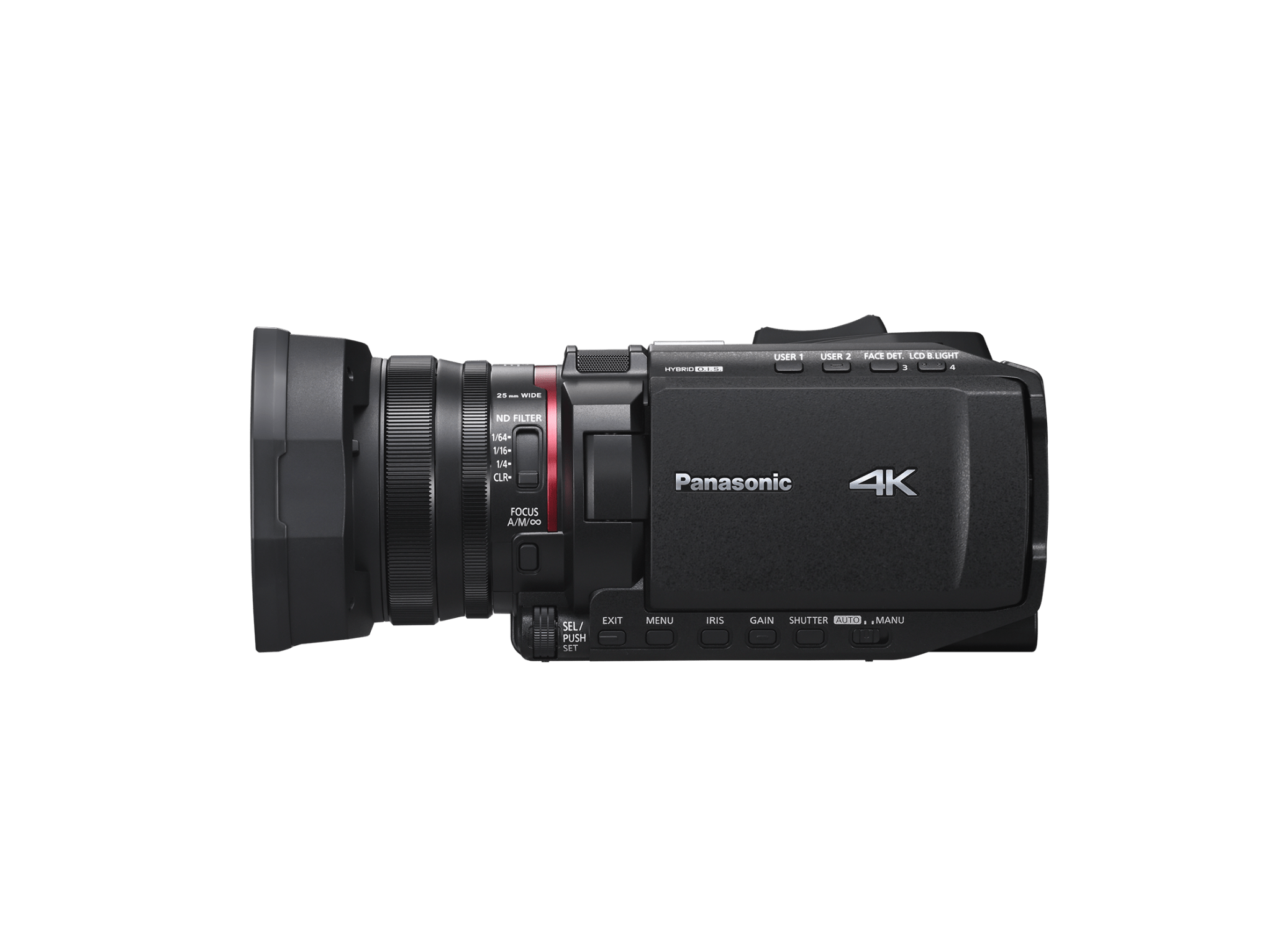 Panasonic HC-X1200 4K UHD Camcorder with 24x Optical Zoom, HDMI Output - Perfect for Vlogging, Travel Filming & Professional Video Production