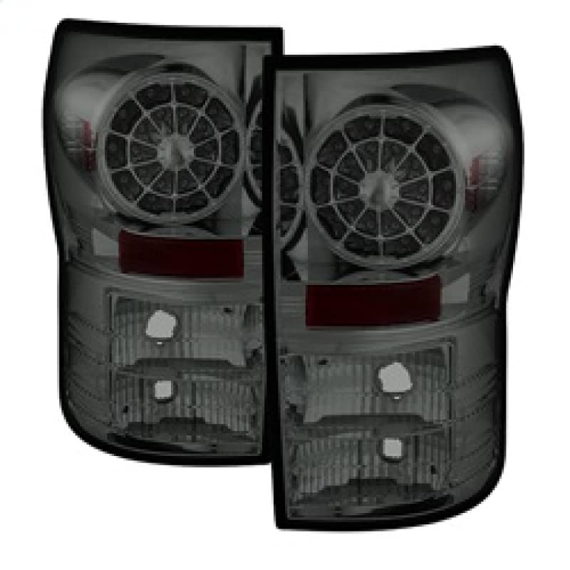 Spyder Auto 5029621 LED Tail Lights - Chrome/Smoked Lens - High Visibility Brake Lights - Compatible with Select Car Models - Perfect for Night Driving & Enhanced Safety