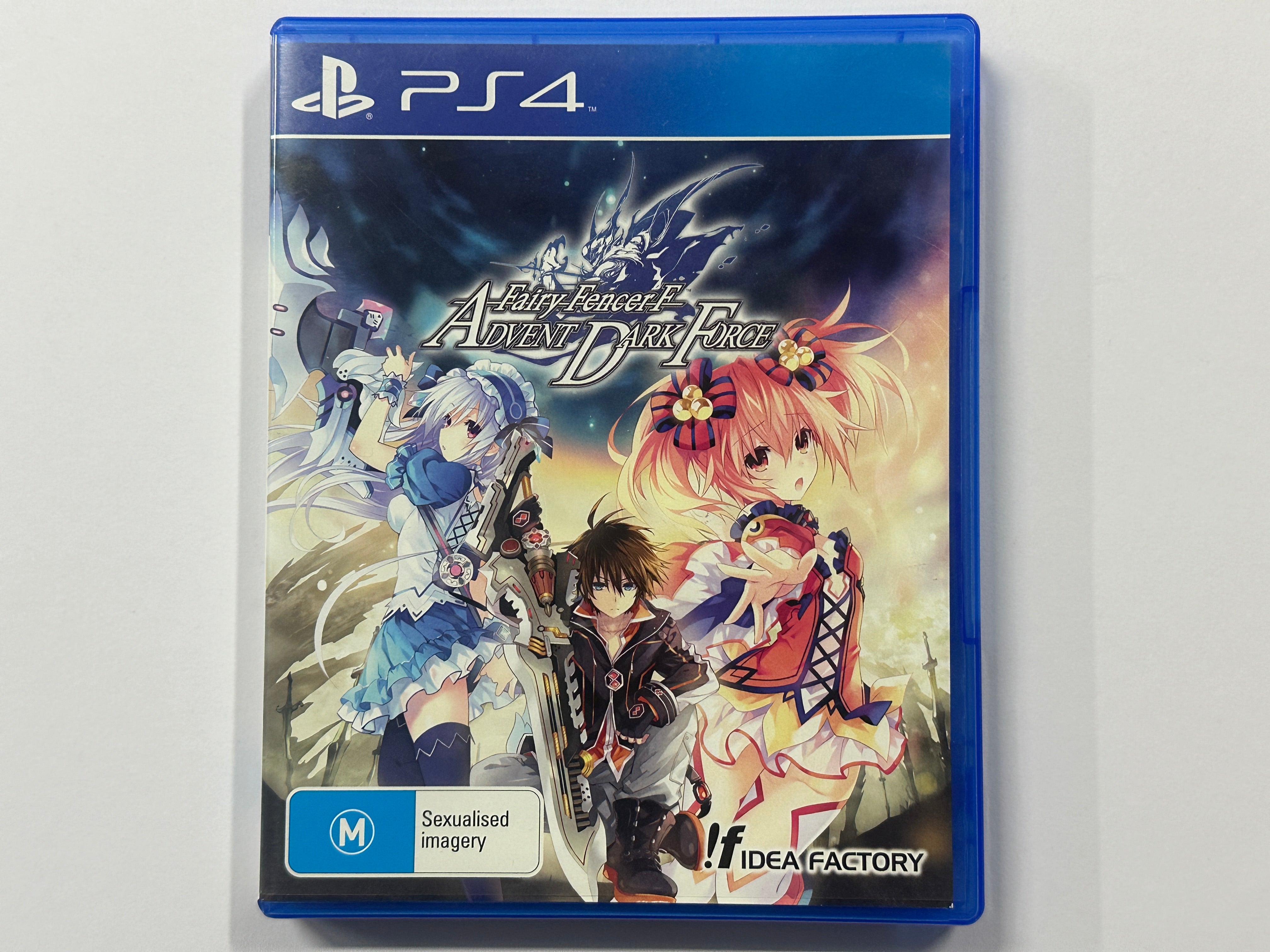 Fairy Fencer F Advent Dark Force Complete Edition - PS4 Game with Original Case | JRPG Action Adventure for Anime Fans & Collectors | Perfect for Gaming Nights & Anime-Themed Parties