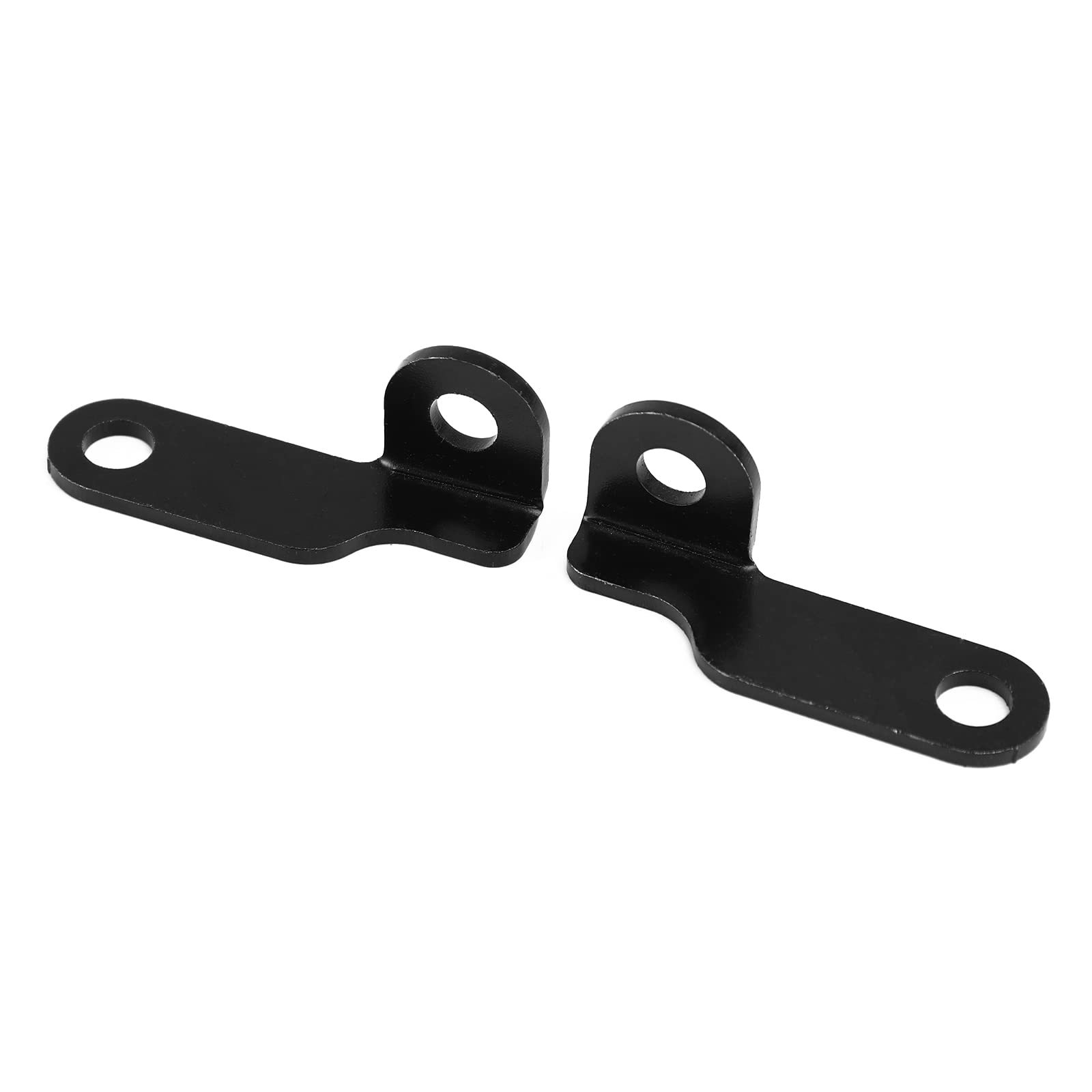 Motorcycle Turn Signal Light Holder Bracket - Front & Rear Fork Clamp for Harley Sportster & Big Twin - Durable Mounting Solution for Night Riding & Safety Enhancement