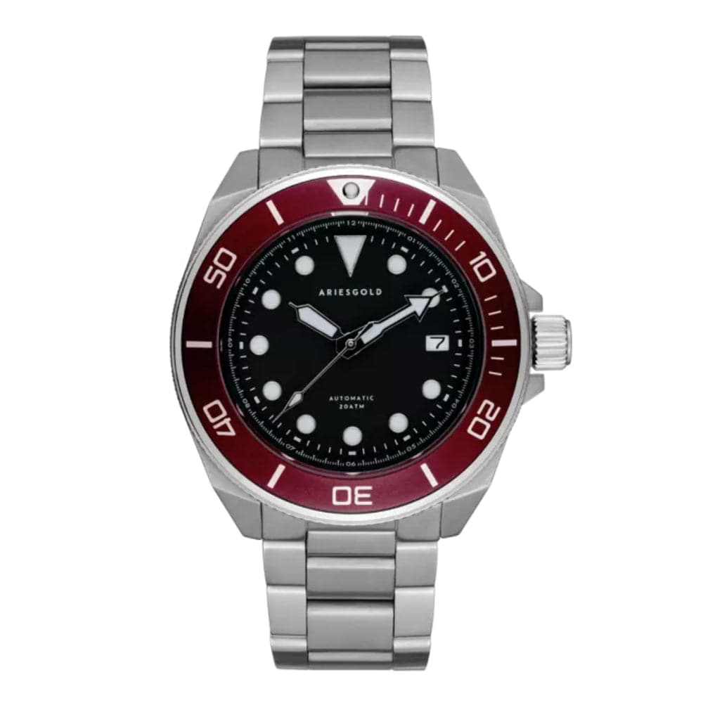 ARIES GOLD G 9029 SMA BK Dreadnought Unisex Watch - Stylish & Durable Timepiece for Men & Women | Perfect for Everyday Wear, Business & Outdoor Activities