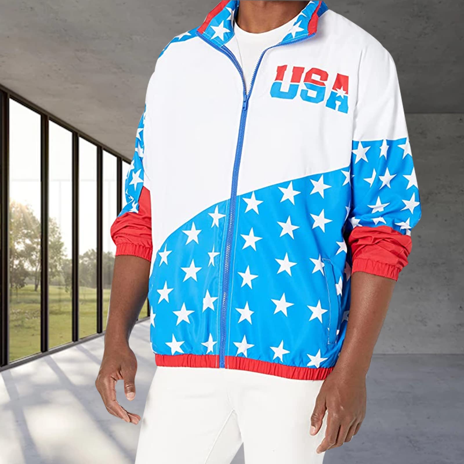 Vintage 80s & 90s Retro Windbreaker Jacket - Funny Guy Mugs Collection - Perfect for 80s Theme Parties, Cosplay & Casual Streetwear