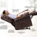 Cloud PR 515 MaxiComfort Lift Chair with Twilight Luxury Fabric - Saddle Brisa - Perfect for Elderly Comfort, Home Theater, and Living Room Relaxation