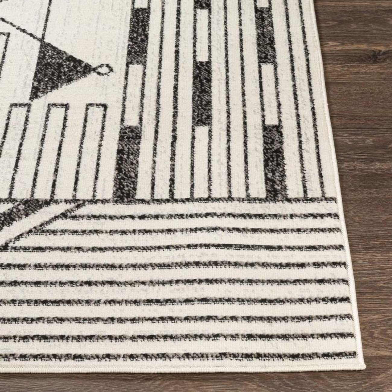 Mark&Day 5x7 Neerijnen Modern Light Gray Area Rug - Soft Grey Beige White Carpet for Living Room, Bedroom, Kitchen | Non-Slip Floor Mat for Home Decor & Cozy Spaces (5' x 7')