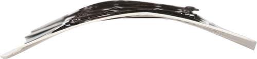 Scunci Contour Snap Hair Clips - 12 Pack Black Hair Clips for Women & Girls - Perfect for School, Work, Gym & Everyday Hairstyles