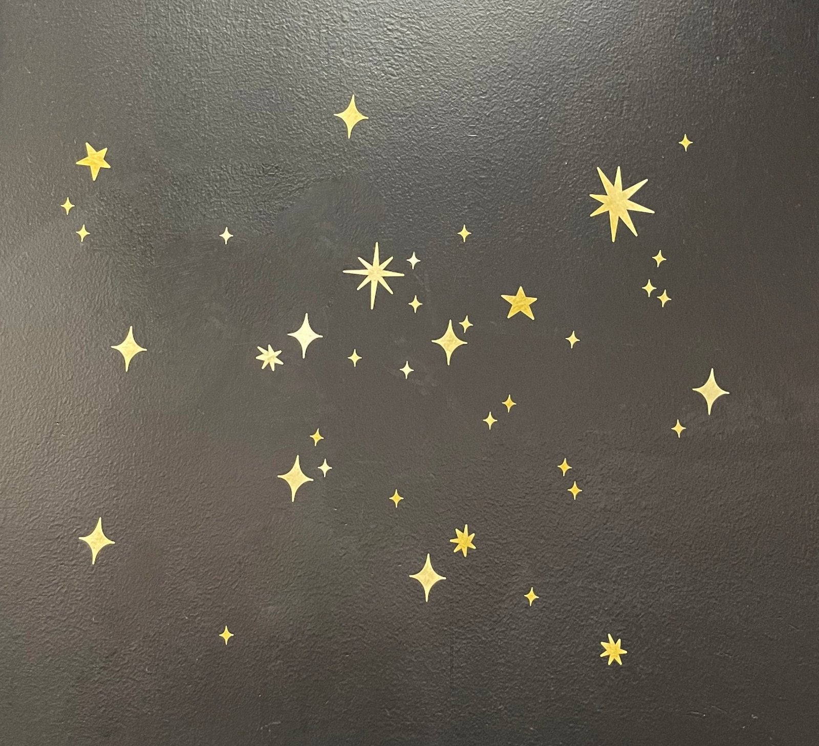 Shining Gold Twinkly Stars Decorations - Perfect for Christmas Tree, Party, Wedding & Home Decoration