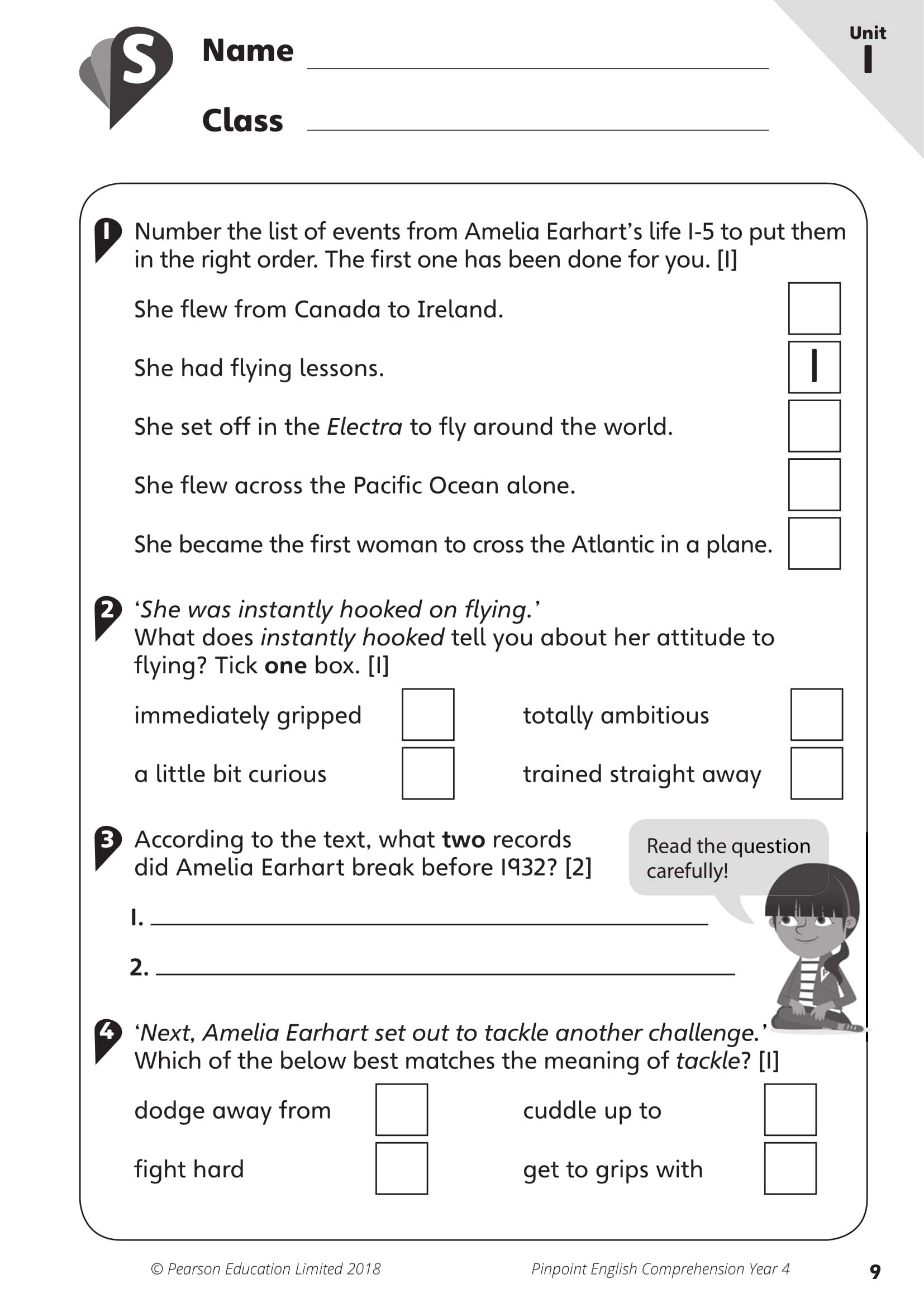 Pinpoint English Comprehension Year 4: Photocopiable Targeted Practice Workbook for Elementary Students - Perfect for Classroom Activities & Homeschool Learning