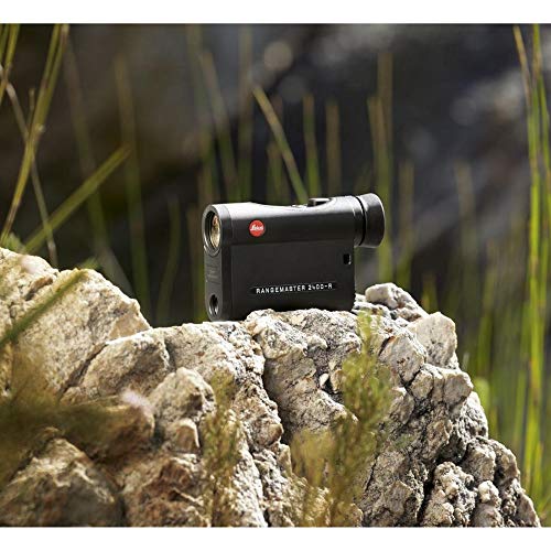 Leica RangeMaster CRF 2400 R Laser Rangefinder - High-Precision Hunting & Golf Distance Measuring Device for Outdoor Sports & Shooting