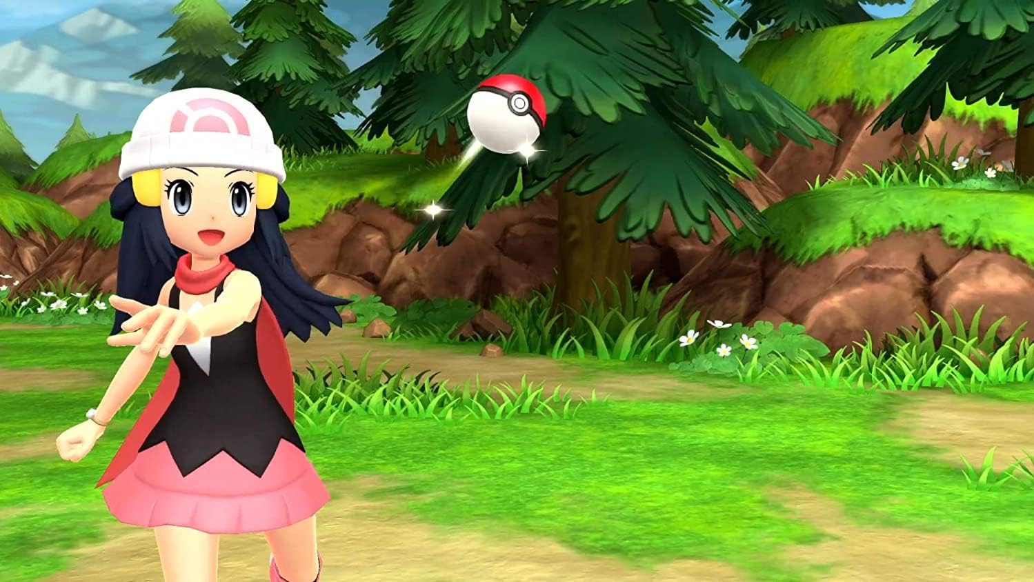 Nintendo Switch Pokemon Brilliant Diamond Game - Authentic Adventure RPG for Kids & Adults | Perfect for Home Entertainment & Travel Gaming