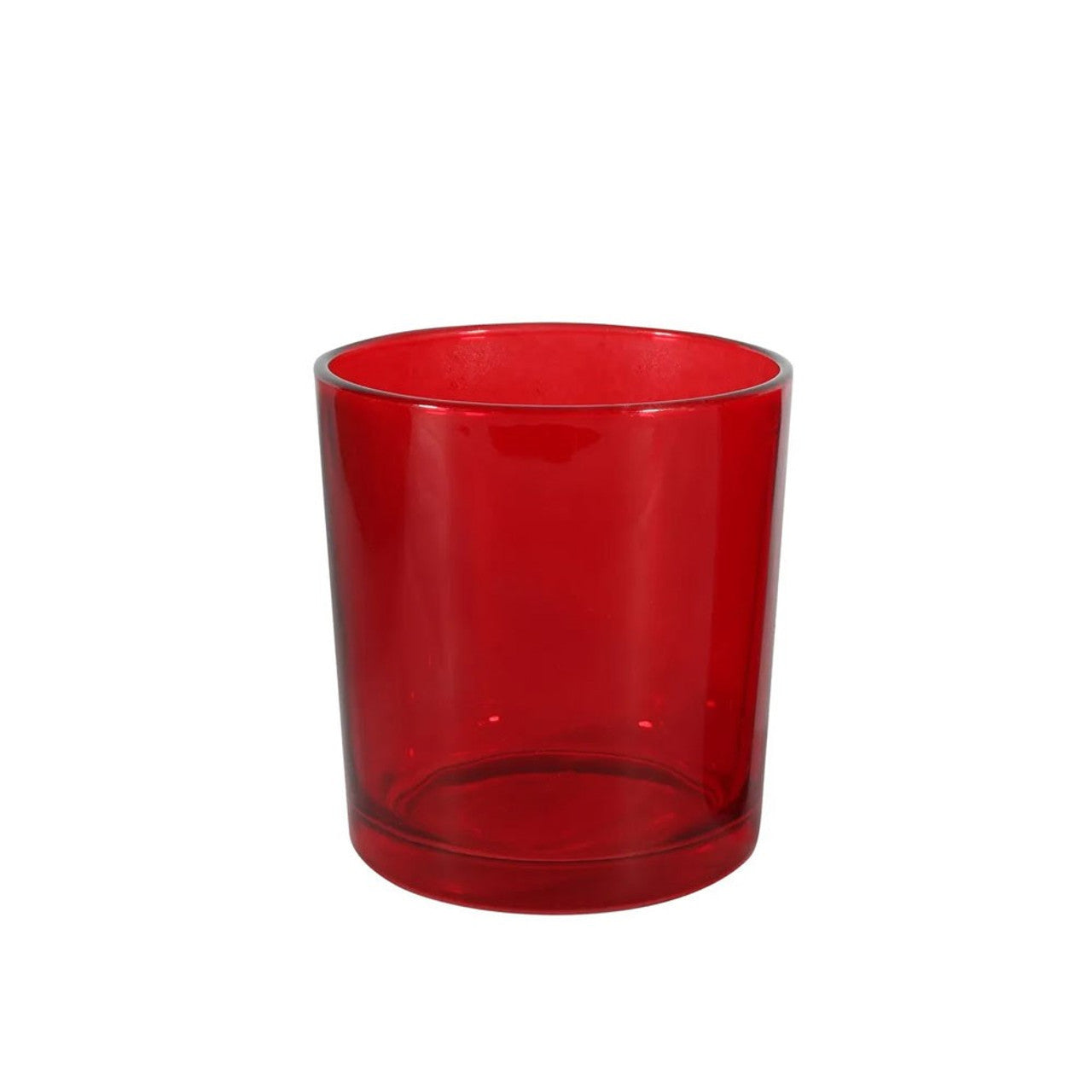 10 Pack Red Glass Votive Tealight Candle Holders - Elegant Wedding, Christmas, Valentine's Day Party Decorations - Perfect for Table Centerpieces, Bridal Showers, and Romantic Home Ambiance