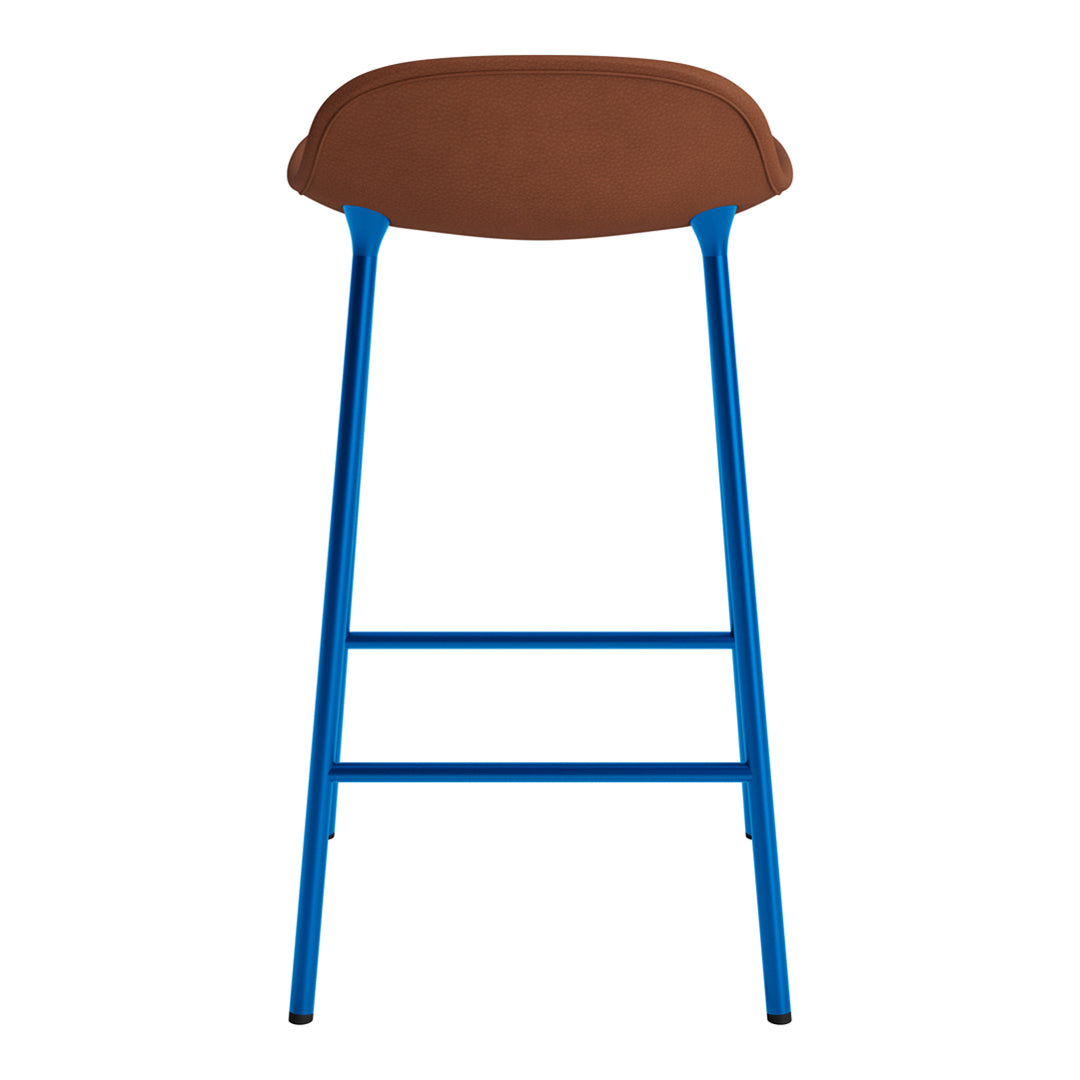 Modern Form Counter Stool with Sturdy Metal Legs & Comfortable Upholstered Seat - Perfect for Kitchen Islands, Breakfast Bars & Home Decor