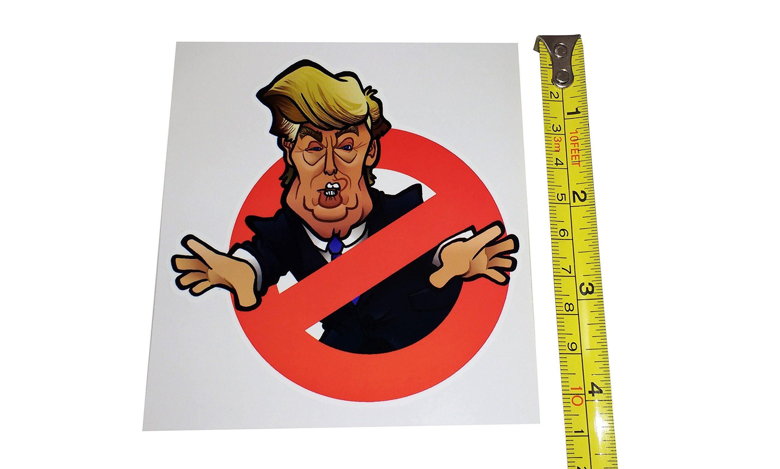 Set of 5 Funny Anti-Trump Political Stickers - Waterproof Vinyl Bumper & Laptop Decals for 2024 Election - Great for Cars, Laptops, Notebooks & Political Expression