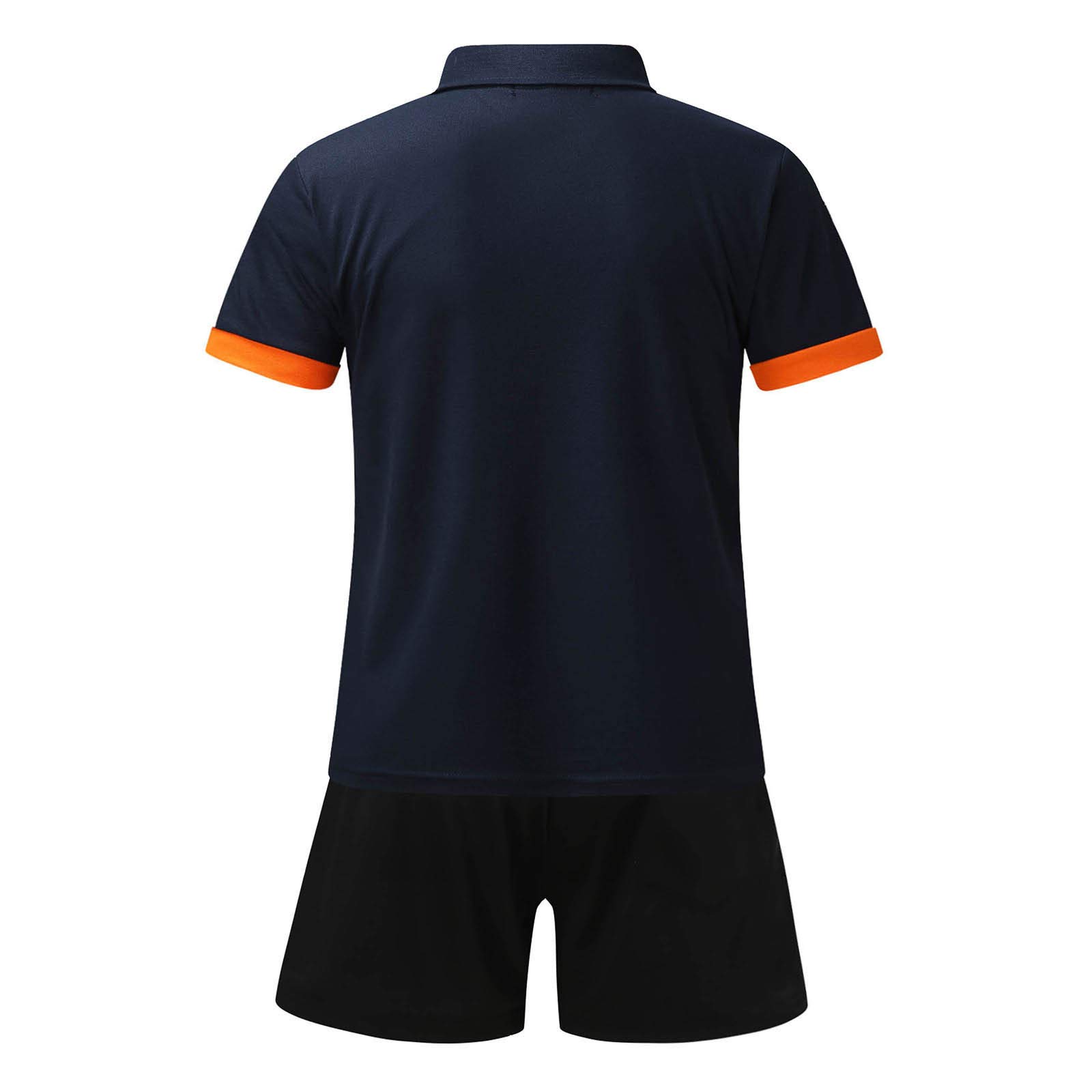 QWENTMTNTY Men's 2-Piece Short Sleeve Casual Sport Track Suit Set - Summer Workout, Gym, Running & Lounge Wear