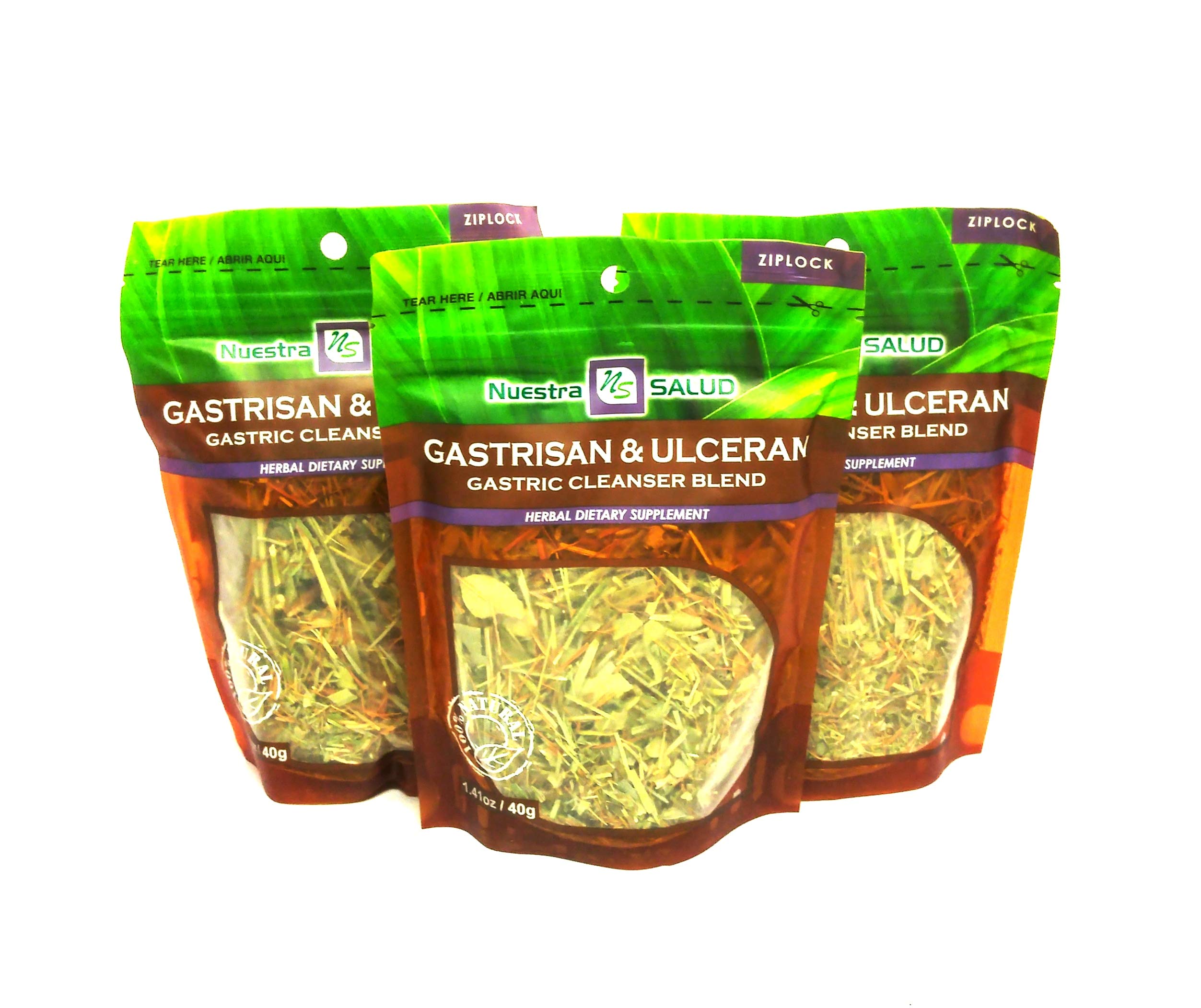 Gastric Cleanser Herbal Tea - Gastrisan Value Pack (90g) | Natural Digestive Support for Bloating & Indigestion | Perfect for After Meals & Travel