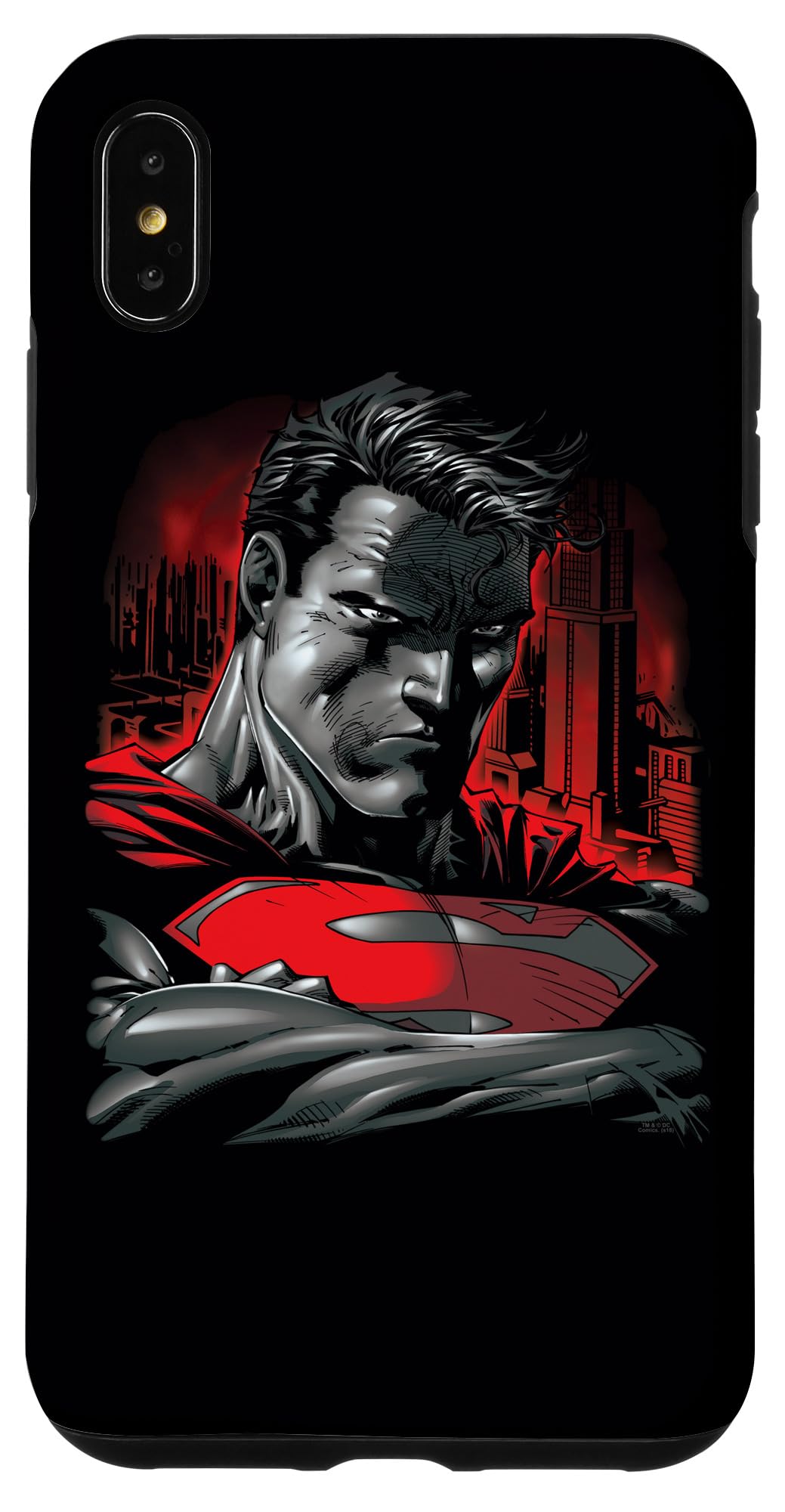 iPhone XS Max Superman Man of Steel Phone Case - Durable Protective Cover for Superhero Fans - Perfect for Daily Use, Travel & Comic Conventions