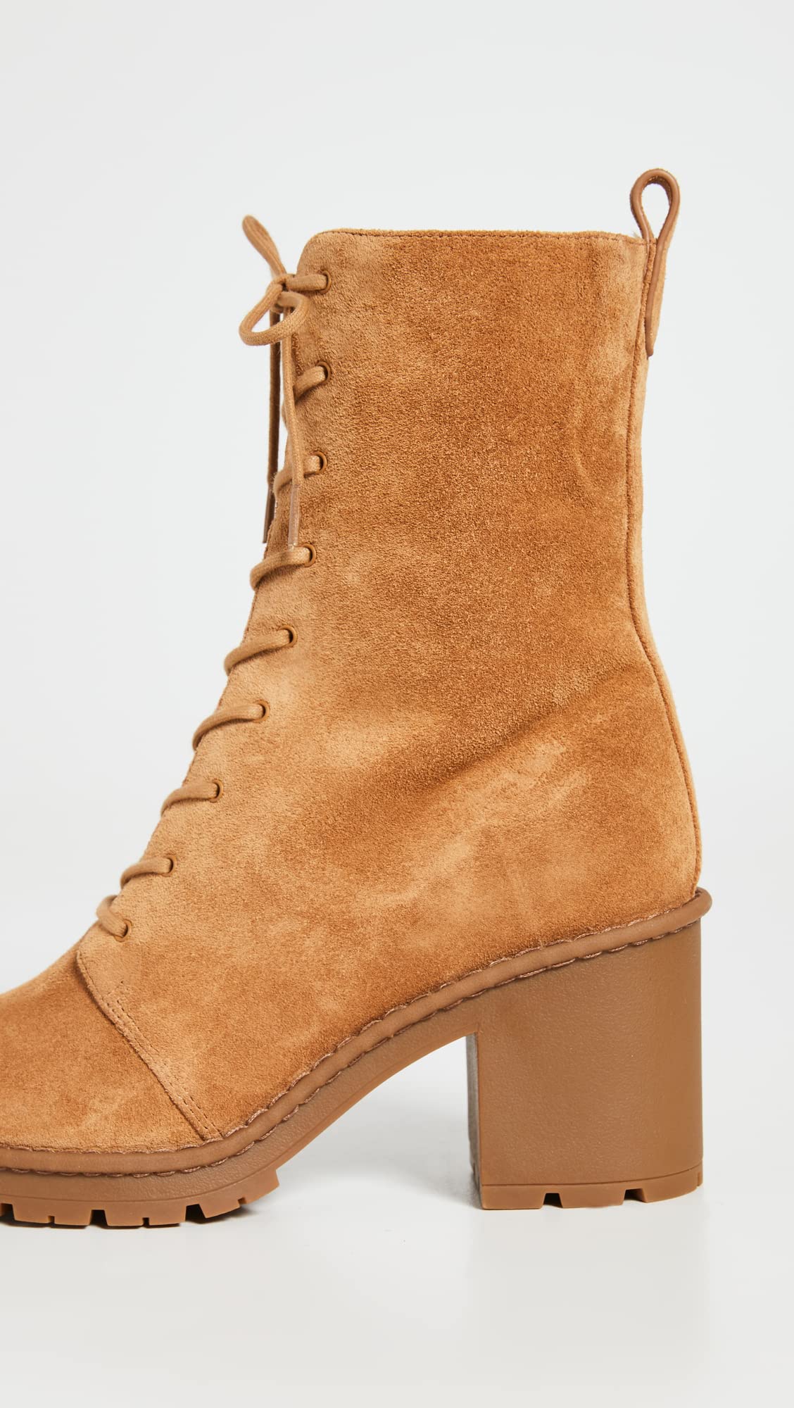 Vince Women's Henderson Lace-Up Ankle Boots - Stylish & Comfortable Leather Booties for Fall & Winter - Perfect for Office, Date Night & Casual Outings