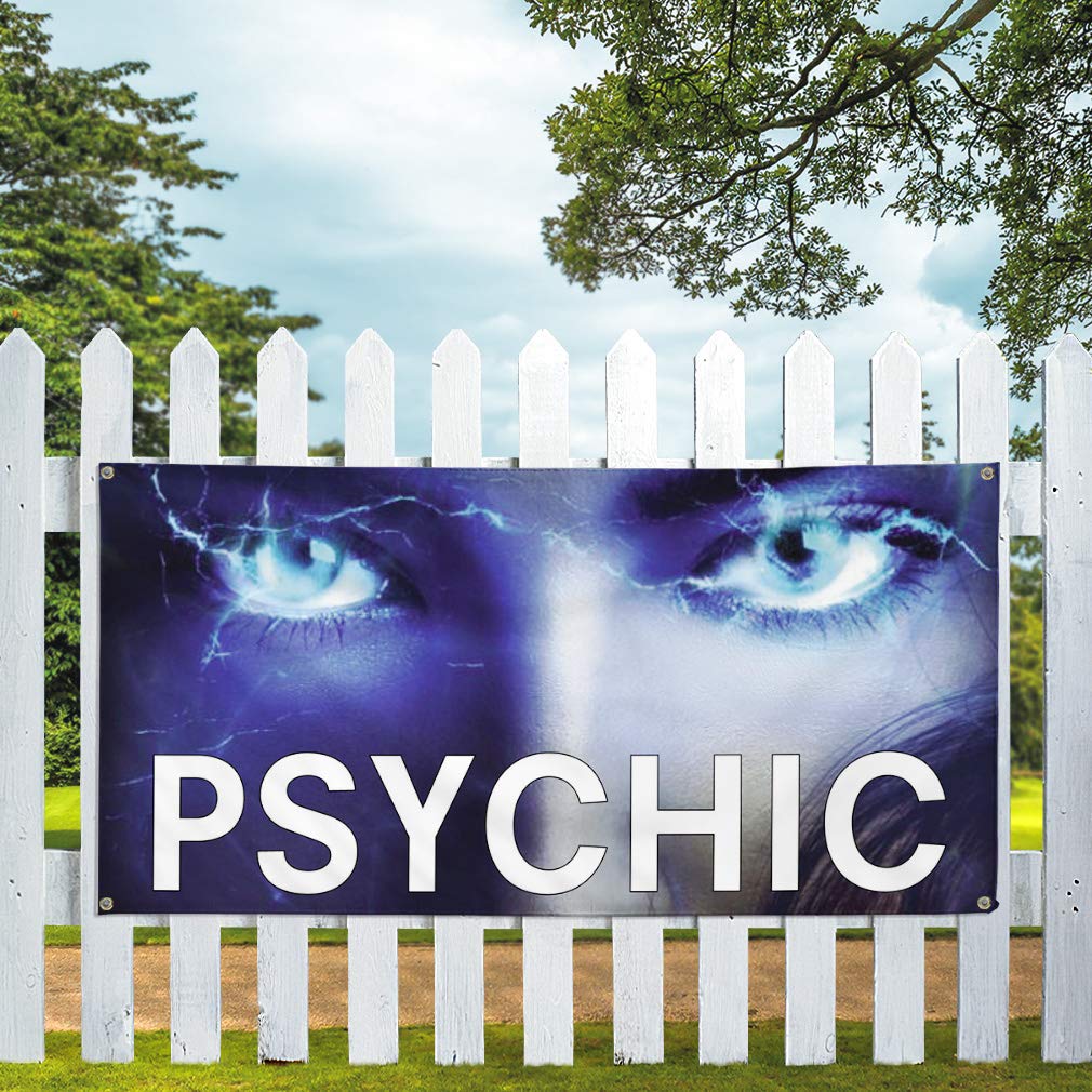 Custom Vinyl Banners - Multiple Sizes (48x96 Inches) for Outdoor Advertising, Psychic Readings & Yard Signs | Weatherproof, Industrial Strength with 8 Grommets | Perfect for Business Promotion, Events & Fantasy Decor