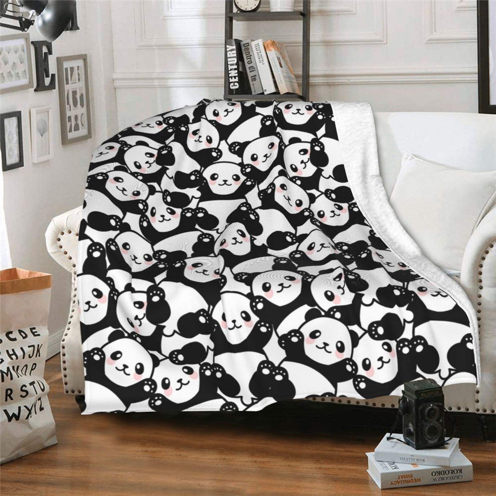 Cute Panda Blanket 50