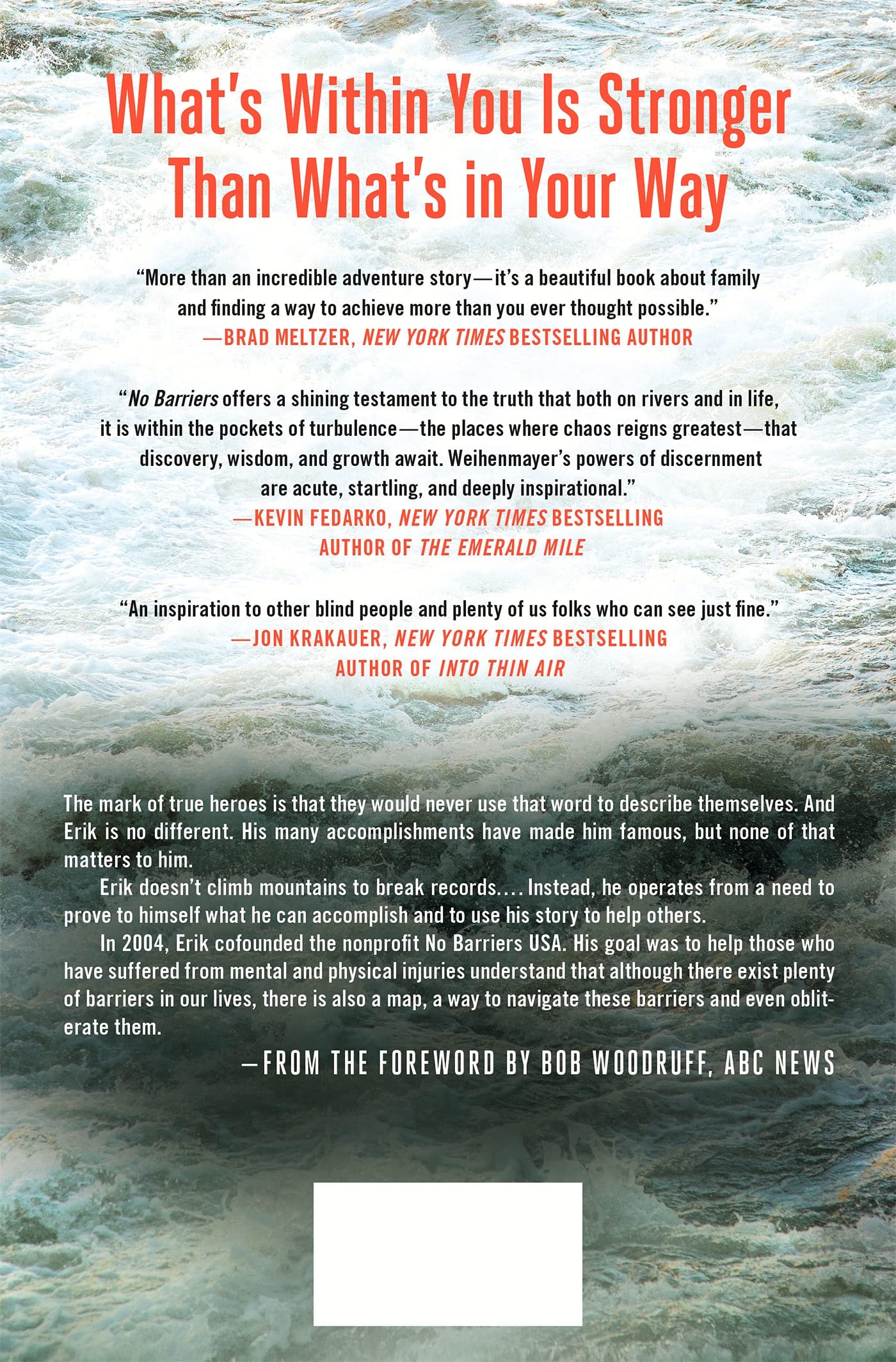 No Barriers: A Blind Man's Inspiring Journey to Kayak the Grand Canyon - Adventure Travel Memoir & Motivational Story for Outdoor Enthusiasts