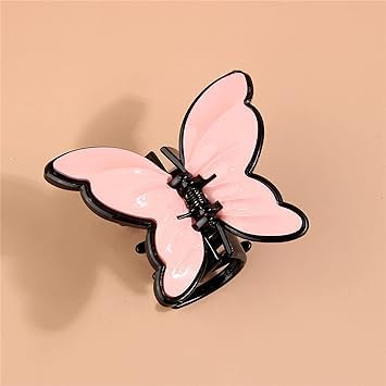 RUBELA 3D Butterfly Hair Clips for Women - Premium Cute Hair Claws & Clutchers - Multicolor Hair Accessories for Party, Wedding, Daily Styling