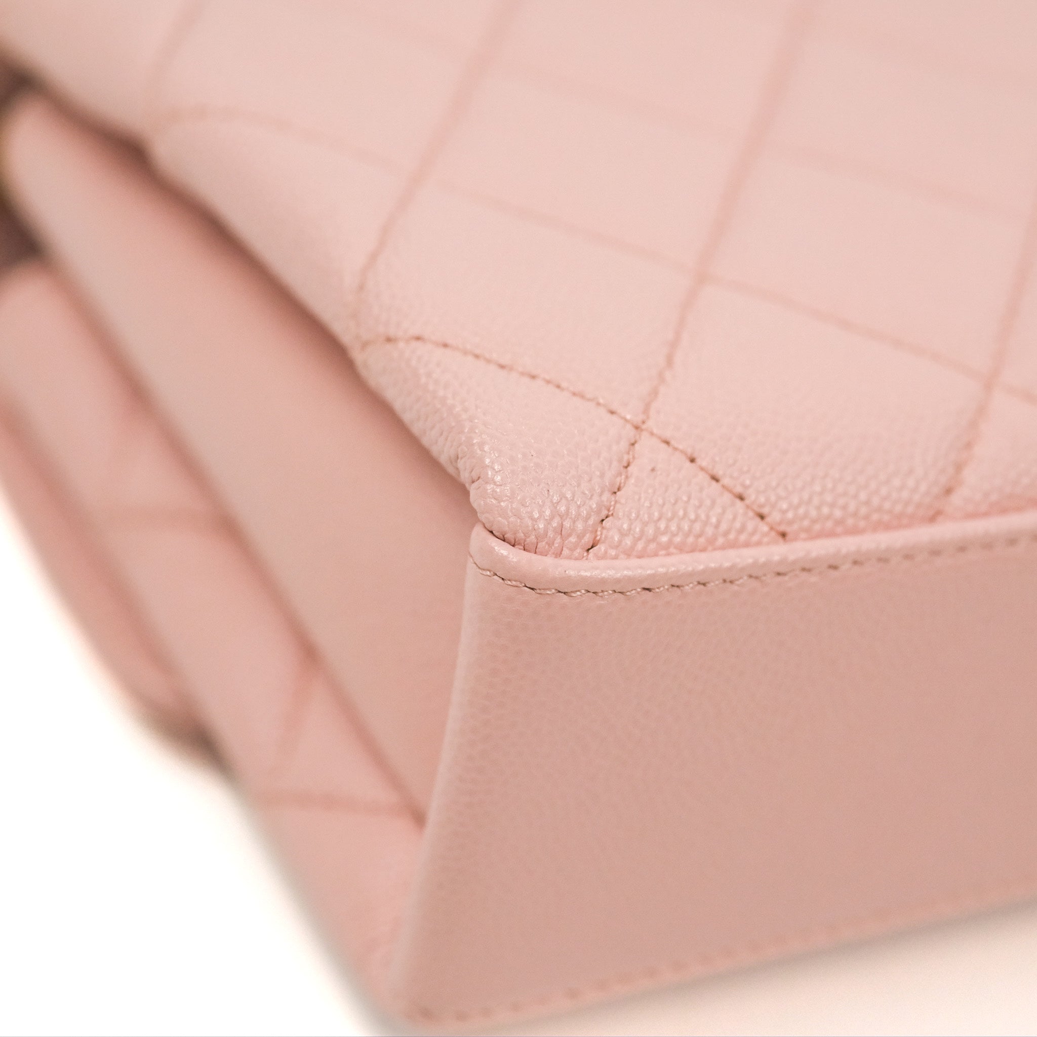 Chanel Carry Me Top Handle Flap Bag in Pink Caviar Leather with Aged Gold Hardware 23S Collection - Perfect for Date Nights, Parties & Special Occasions